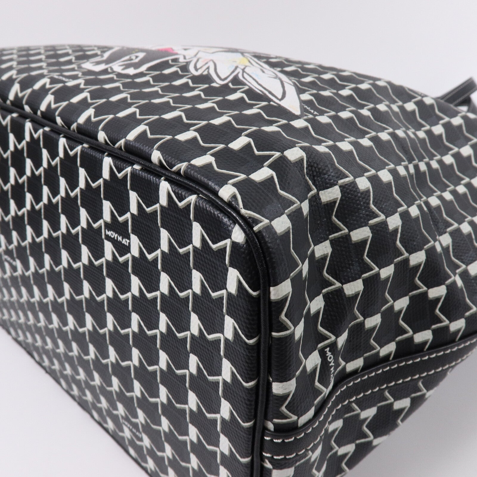 SELECTION 塗層帆布MoynatxLabubu Tote Bag手挽袋