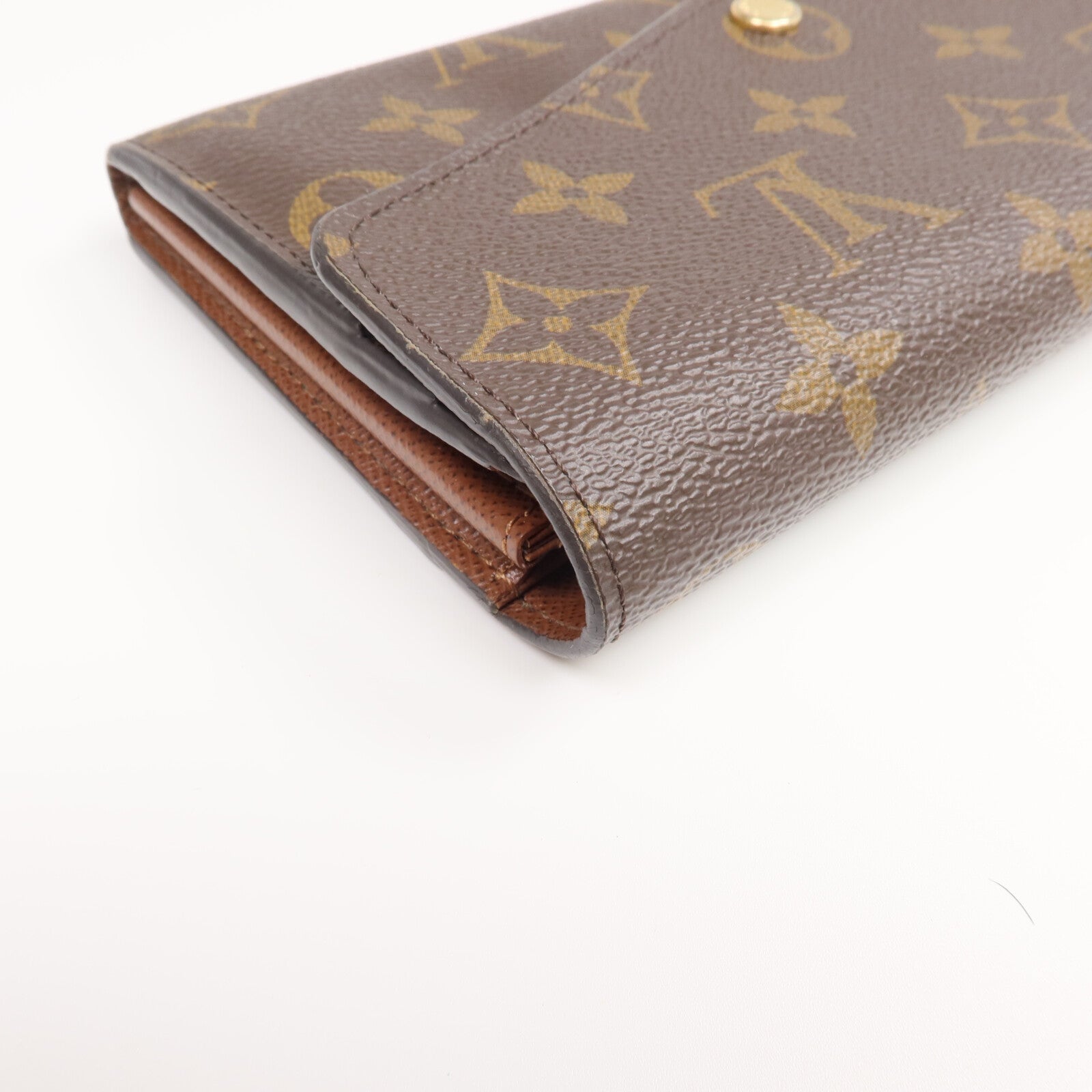 LOUIS VUITTON Monogram Portefeuille Sarah金扣長錢包