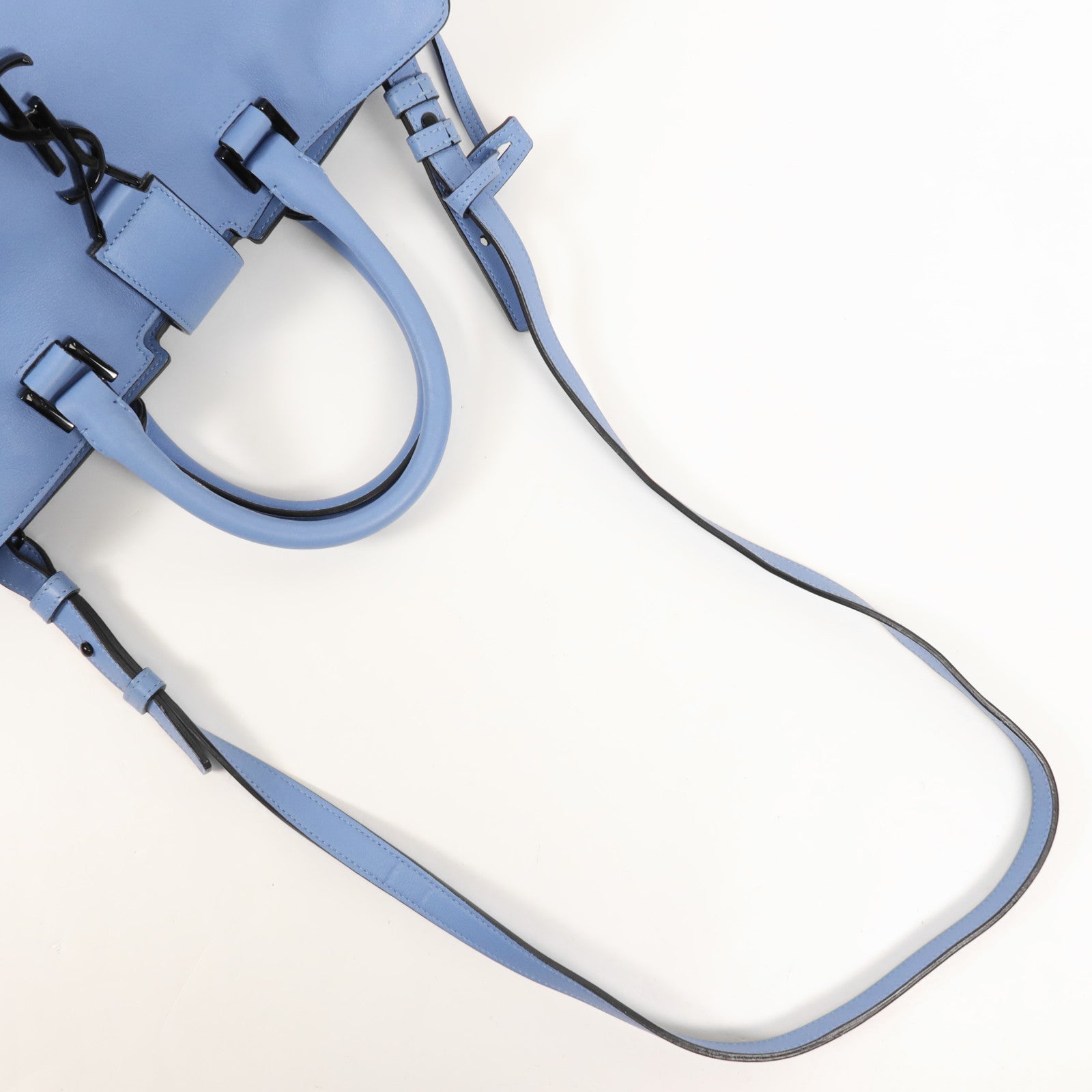 SAINT LAURENT 牛皮皮革Shoulder Bag手挽肩背兩用袋