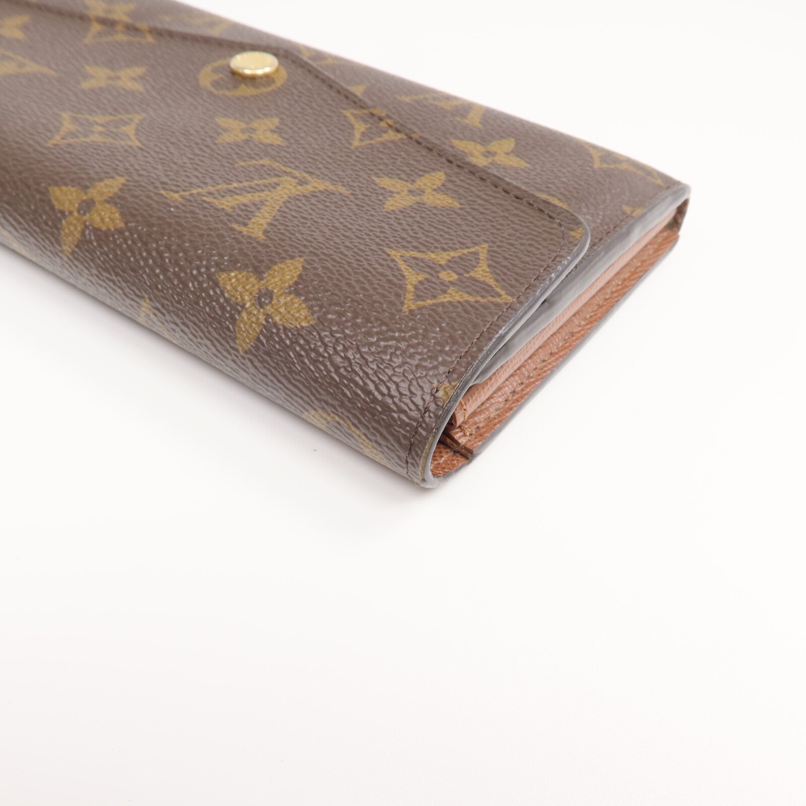LOUIS VUITTON Monogram Portefeuille Sarah金扣長錢包
