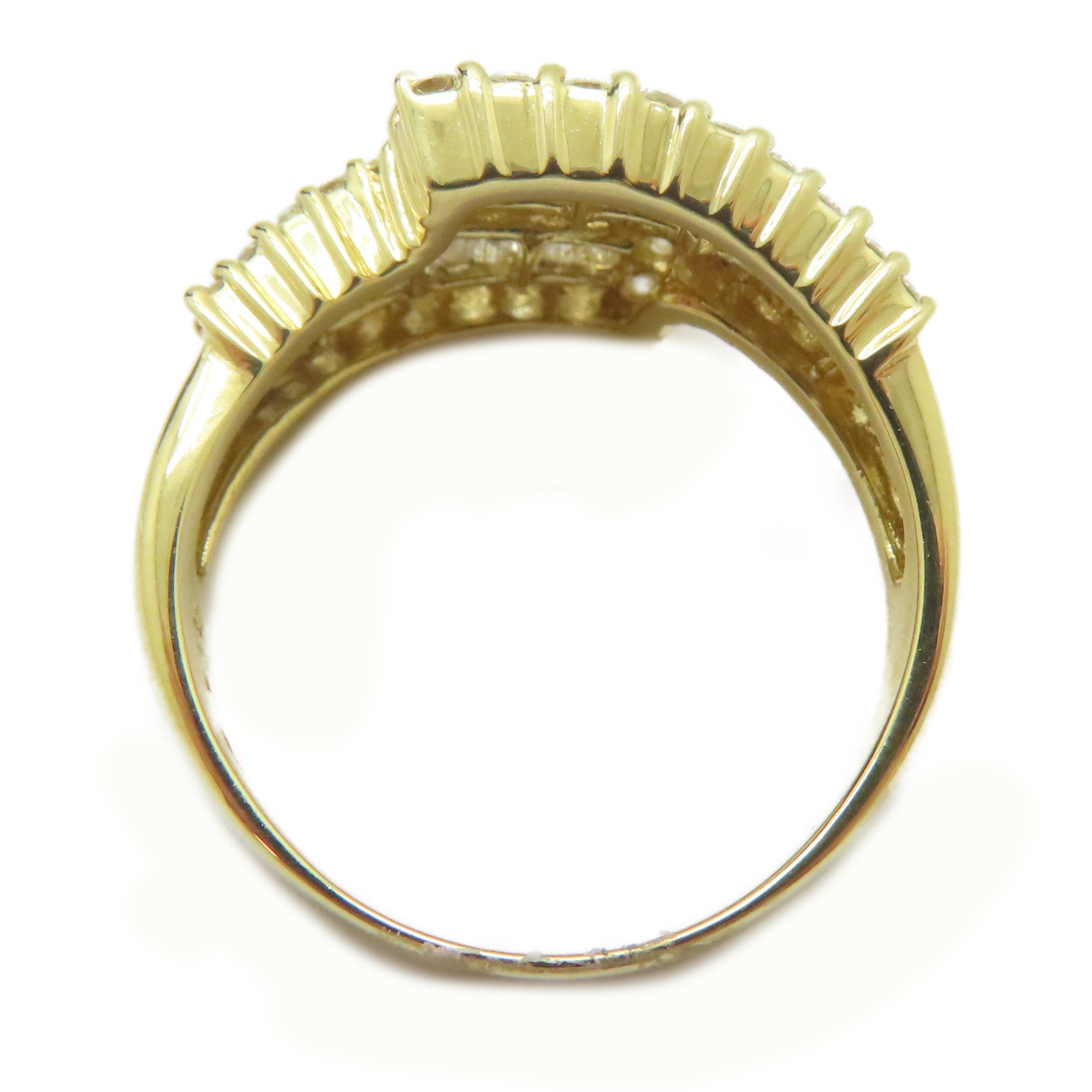 JEWELRY 18K黃金Diamond Ring 1.15ct鑽石戒指US#8