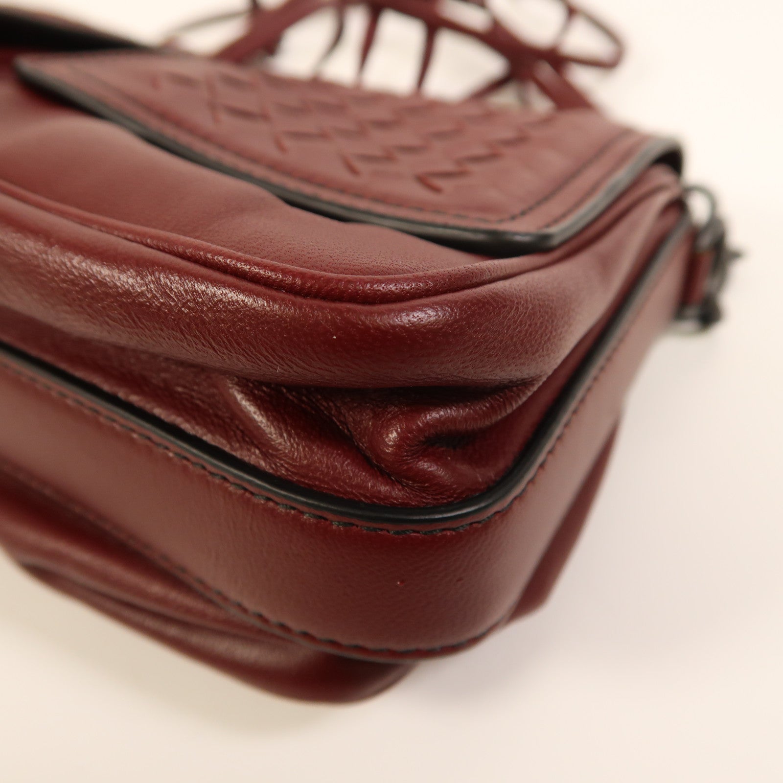 BOTTEGA VENETA 牛皮皮革Shoulder Bag肩背袋