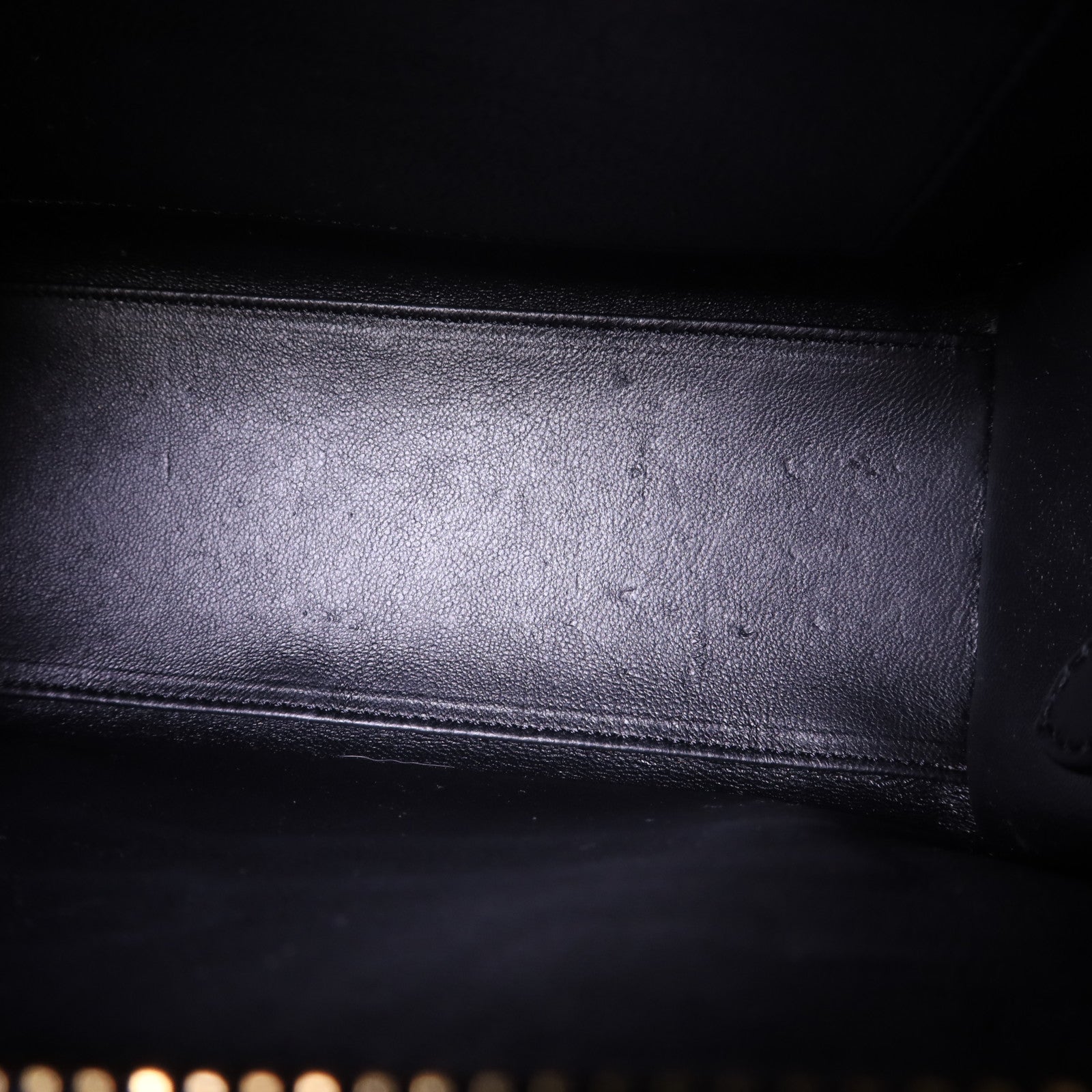 CELINE 牛皮皮革Nano Luggage金扣手挽肩背兩用袋