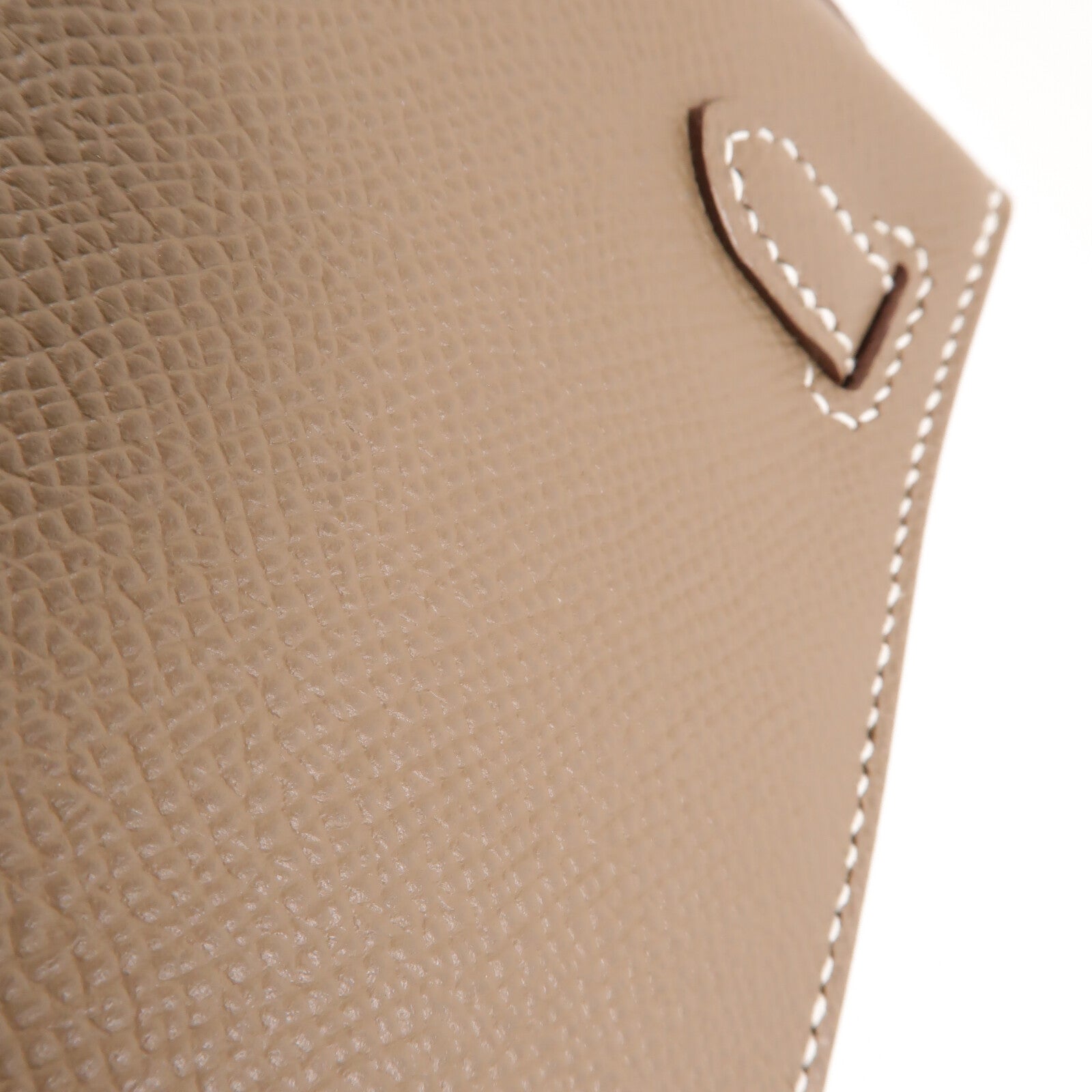 HERMES Epsom皮革Mini Kelly手挽肩背兩用袋Etoupe