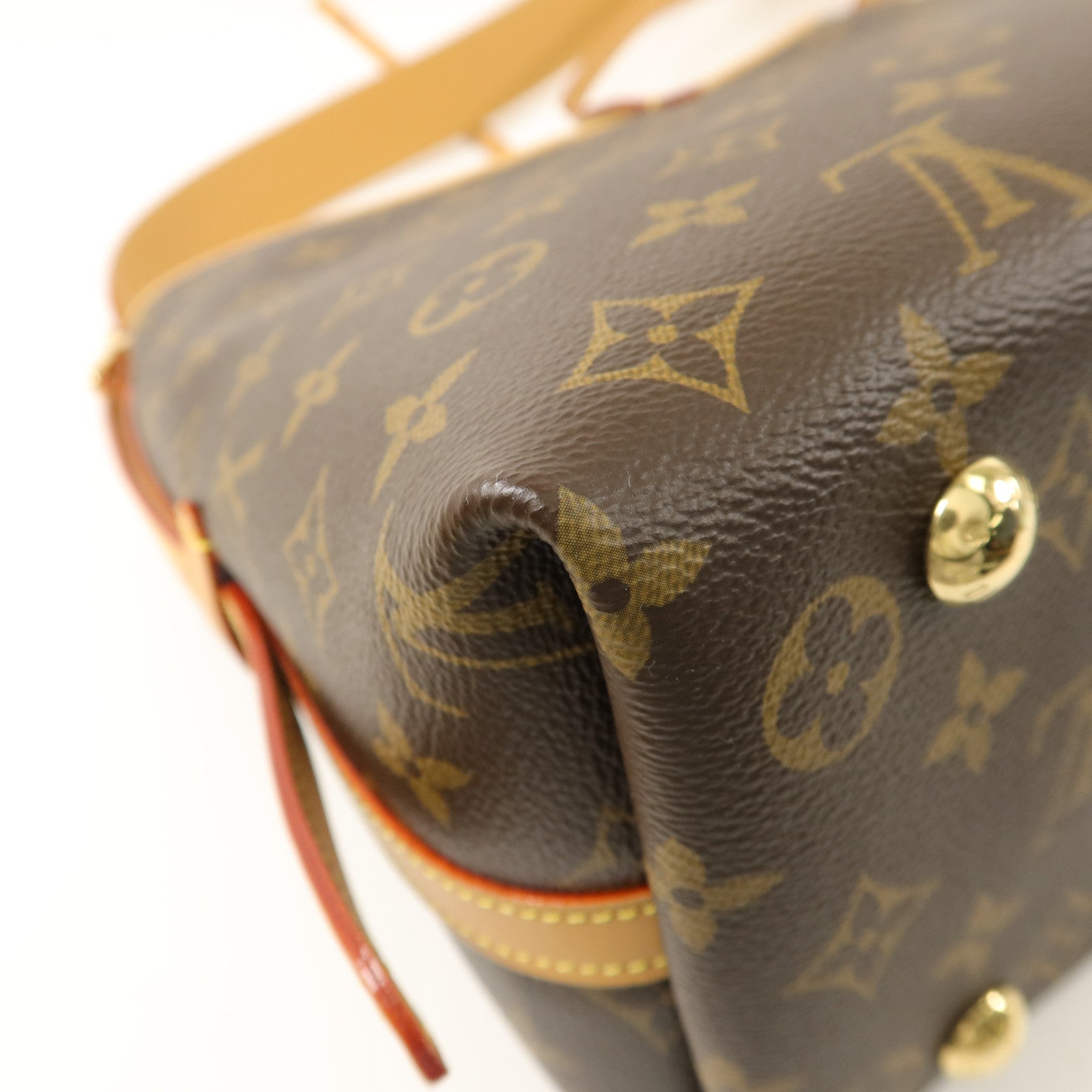 LOUIS VUITTON Monogram CarryAll PM金扣肩背袋