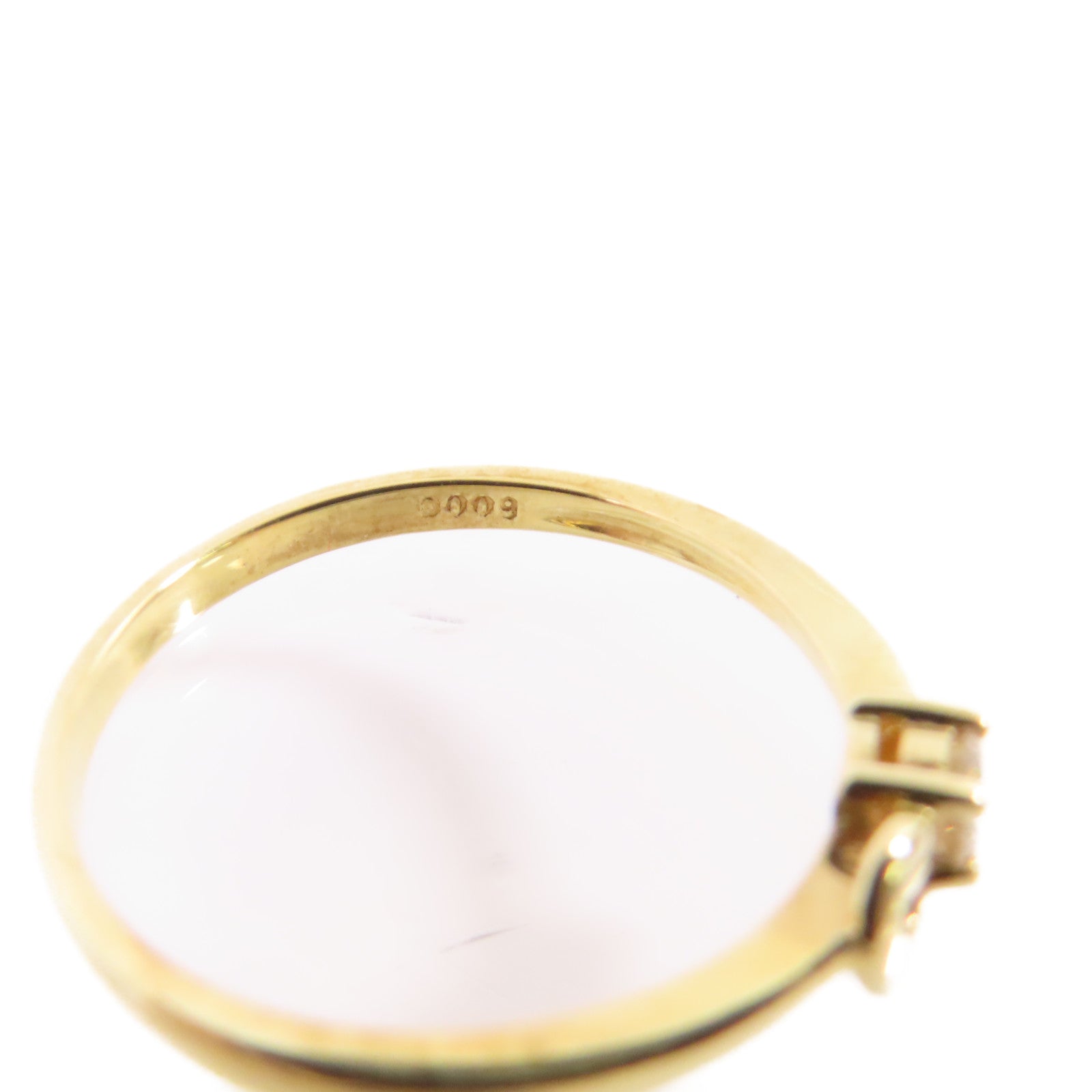 JEWELRY 18K黃金/鑽石Diamond Ring戒指US#6