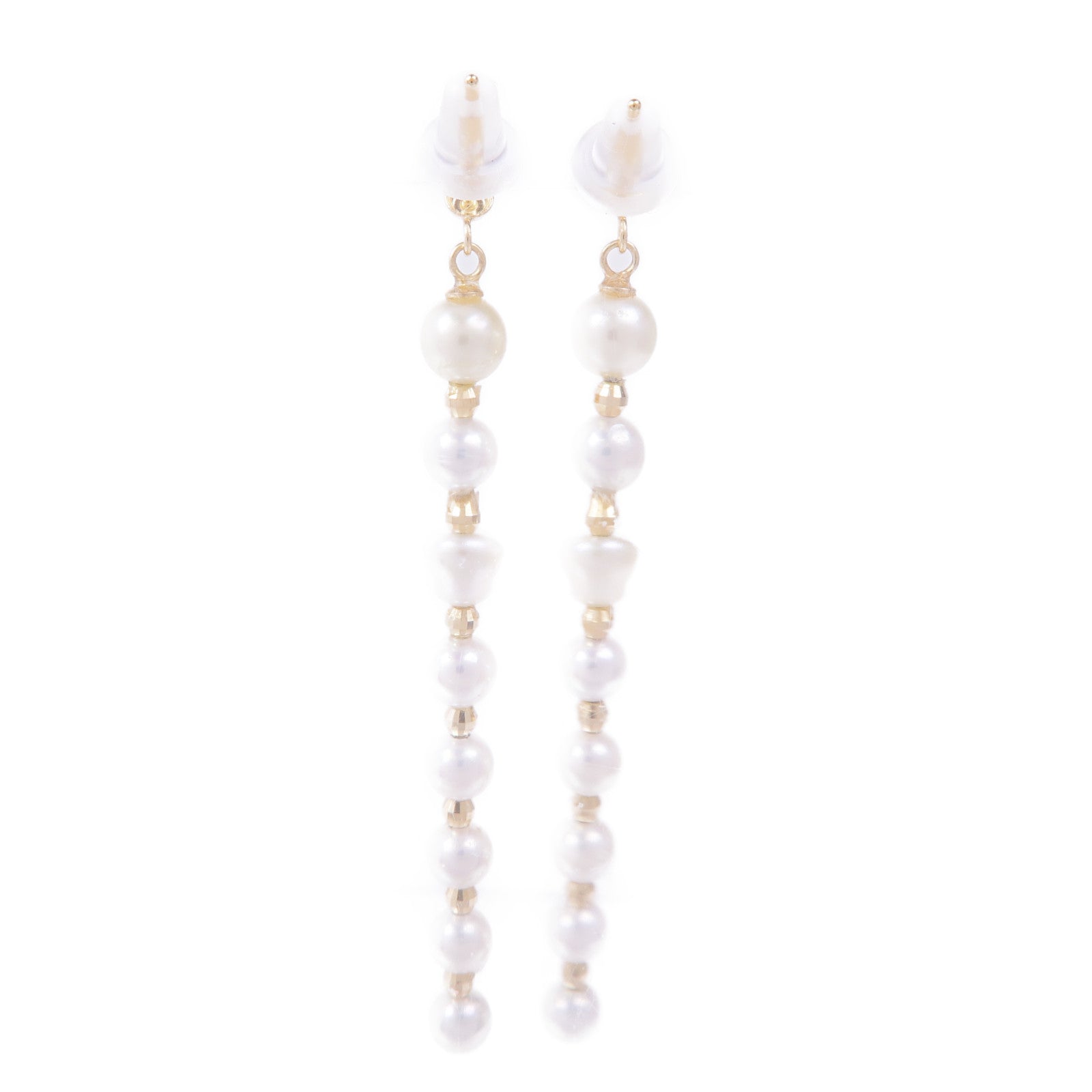 JEWELRY 18K黃金Pearl Earrings珍珠耳環