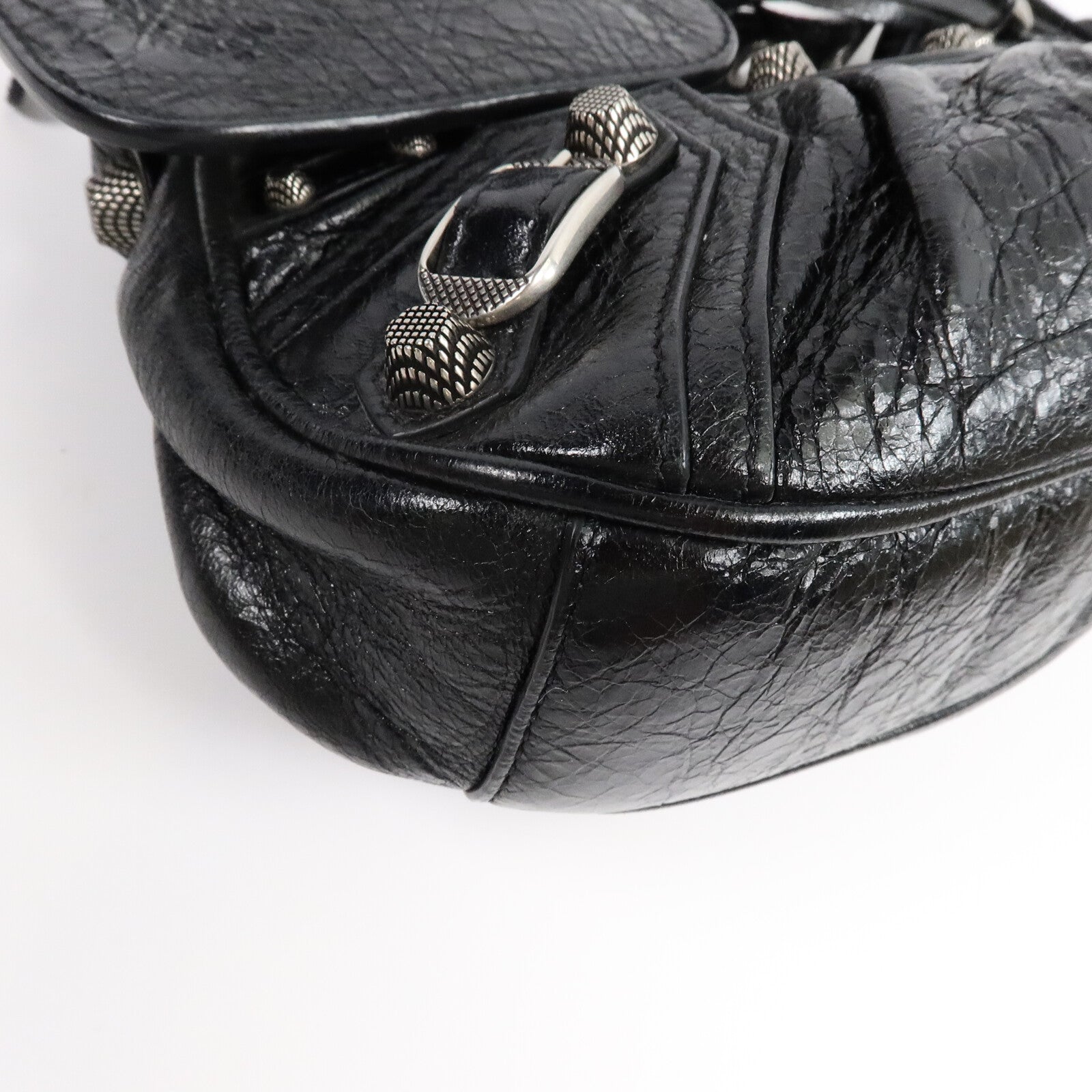 BALENCIAGA 羊皮皮革Le Cagole XS肩背袋