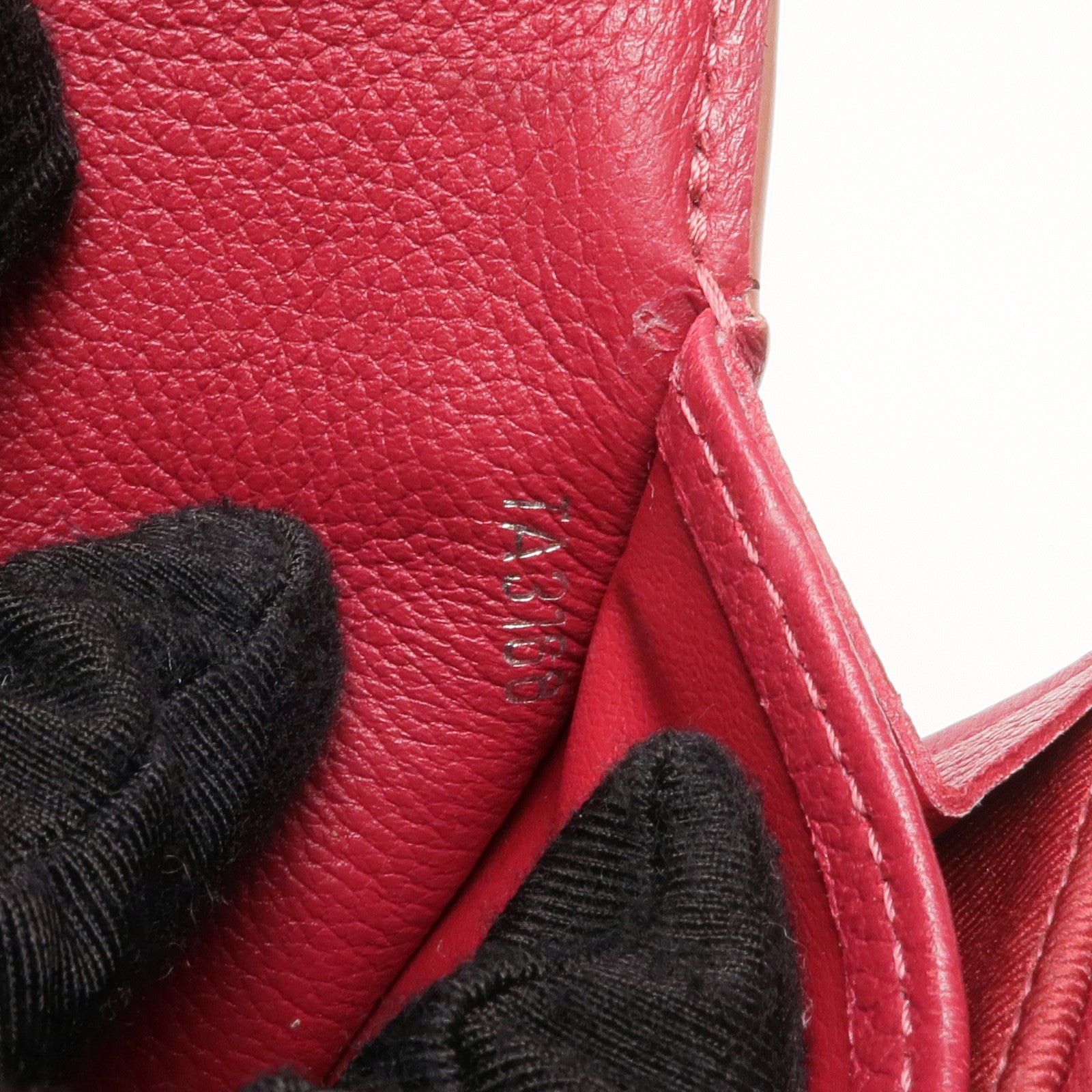 LOUIS VUITTON 牛皮皮革Portefeuille Mylockme銀扣長錢包