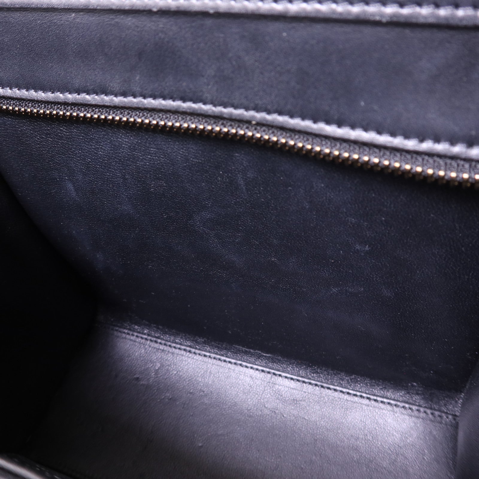 CELINE 牛皮皮革Nano Luggage金扣手挽肩背兩用袋