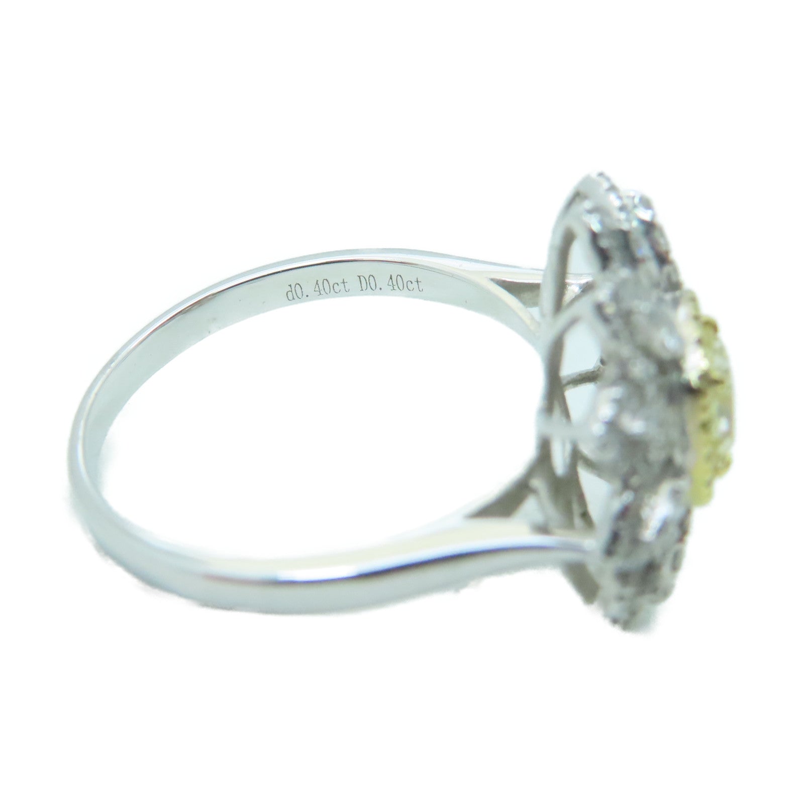 JEWELRY **【激減優惠】18K白金Diamond Ring 0.40ct鑽石戒指US#6