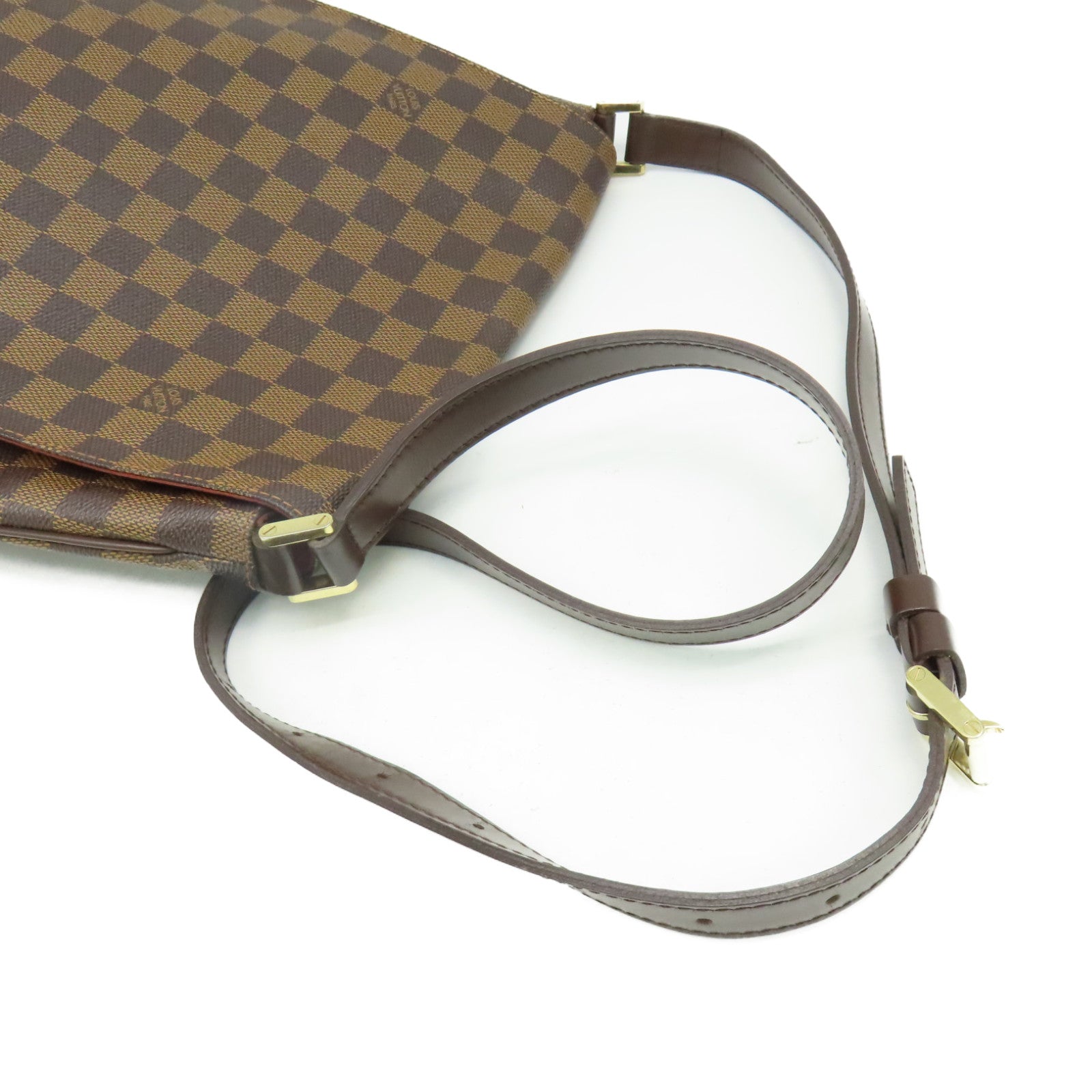 LOUIS VUITTON 【清倉大減價】Damier Musette PM Shoulder Bag肩背袋啡色