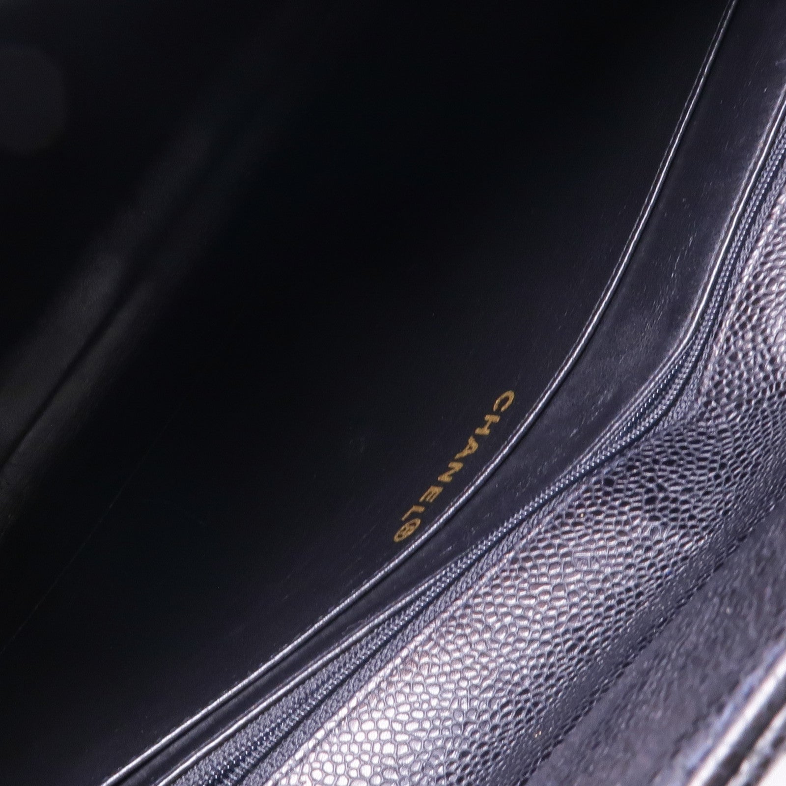 CHANEL 牛皮皮革Vintage Briefcase金扣手挽袋
