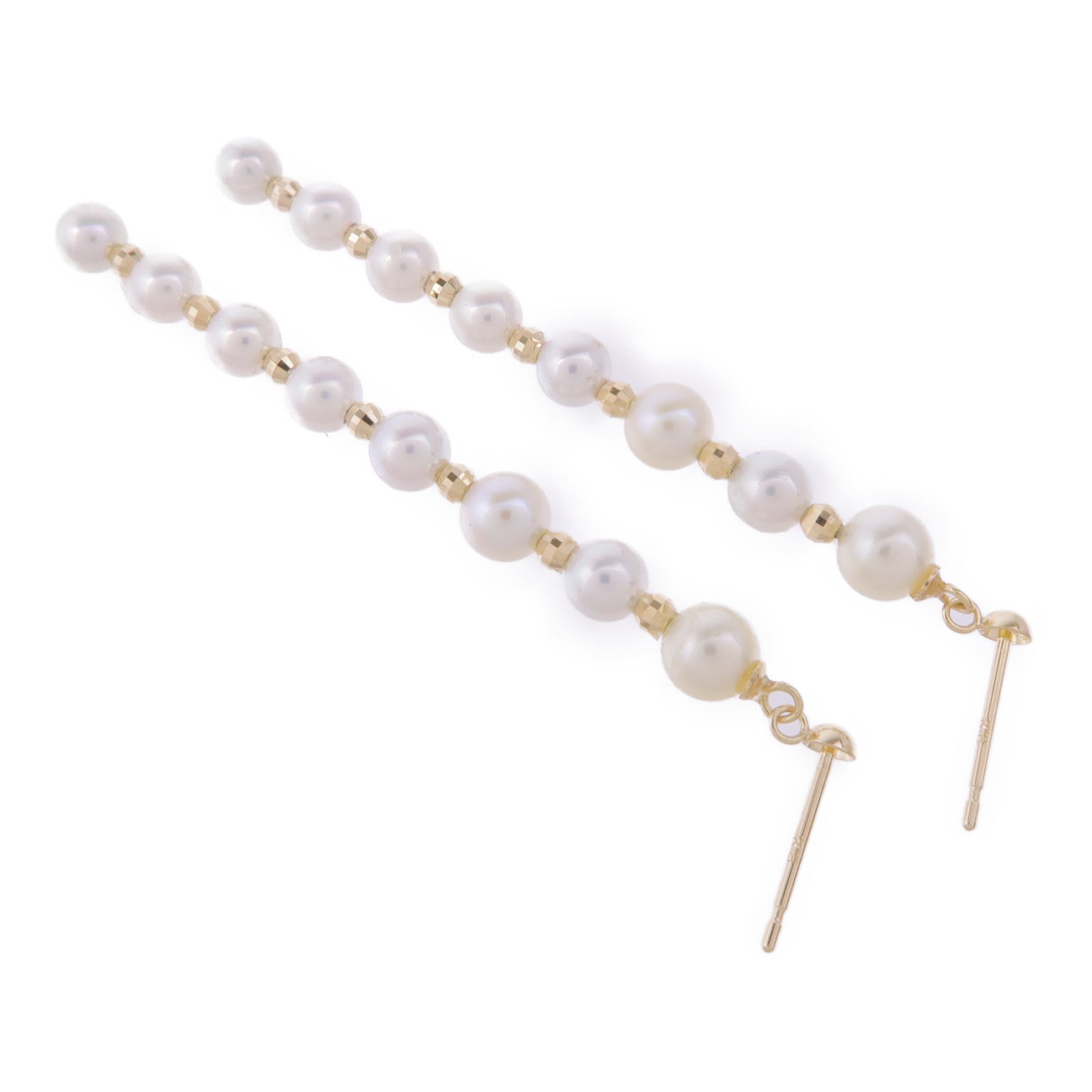 JEWELRY 18K黃金Pearl Earrings珍珠耳環