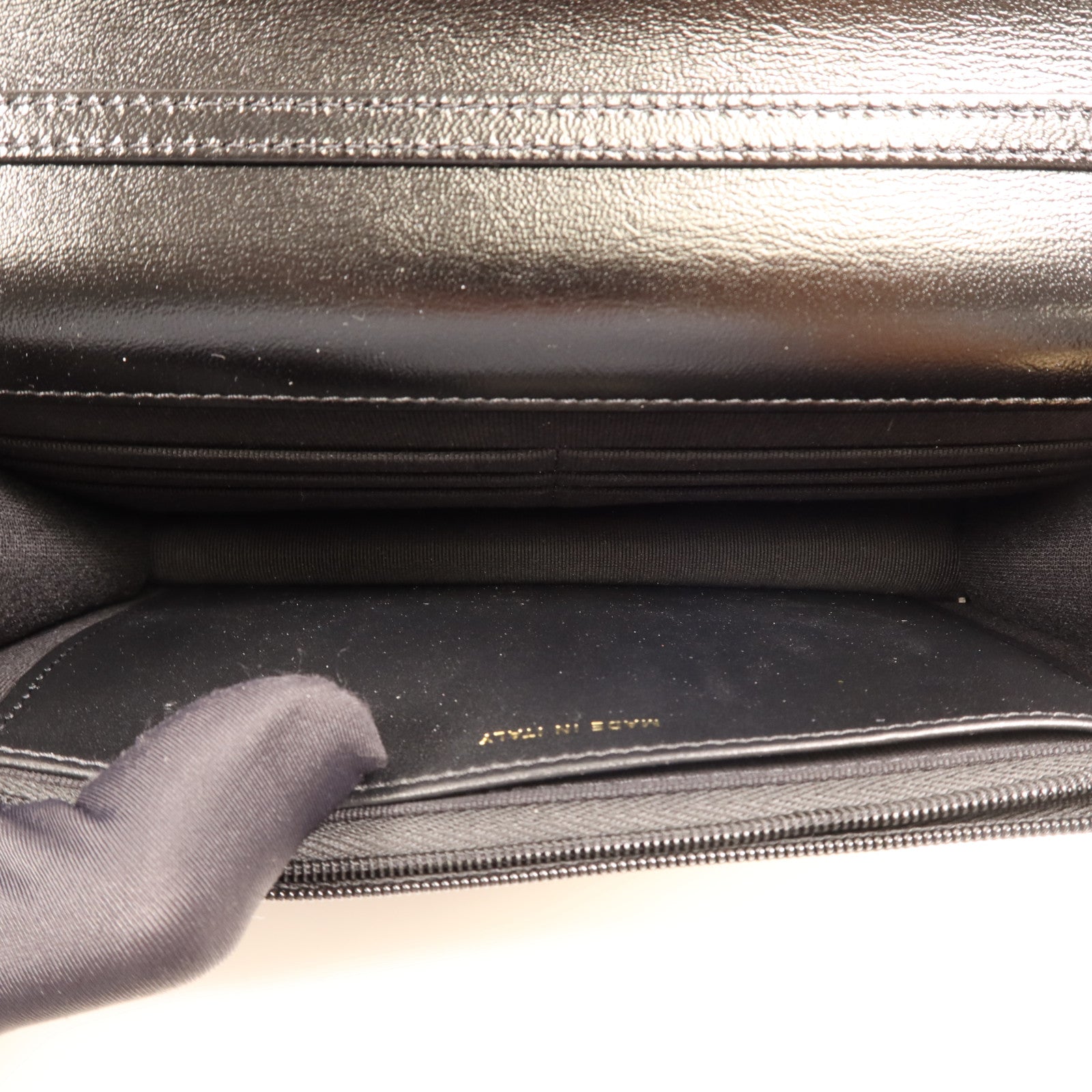 CHANEL 牛皮皮革Chanel 31 Wallet on Chain金扣鏈帶肩背袋