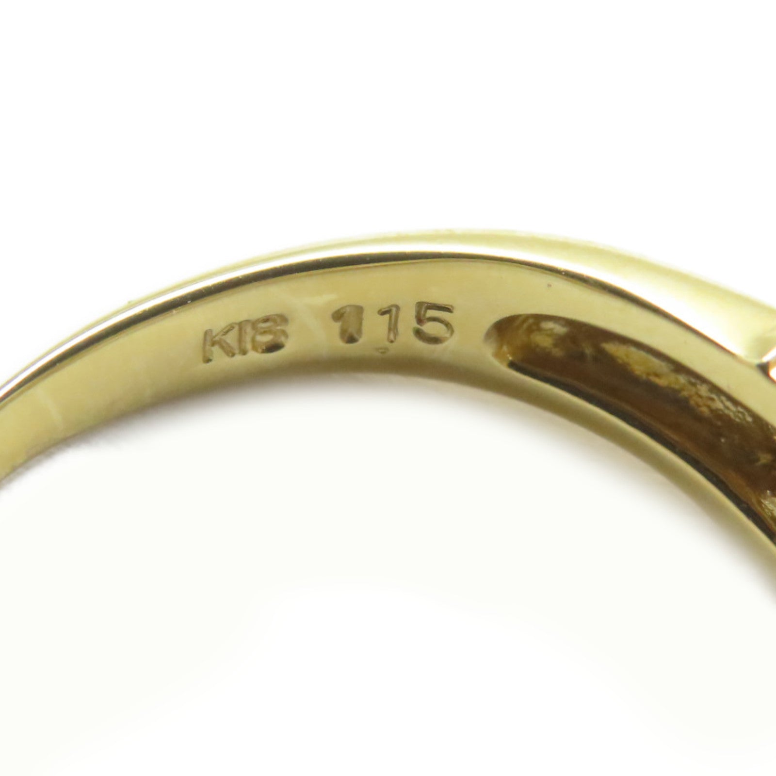 JEWELRY 18K黃金Diamond Ring 1.15ct鑽石戒指US#8