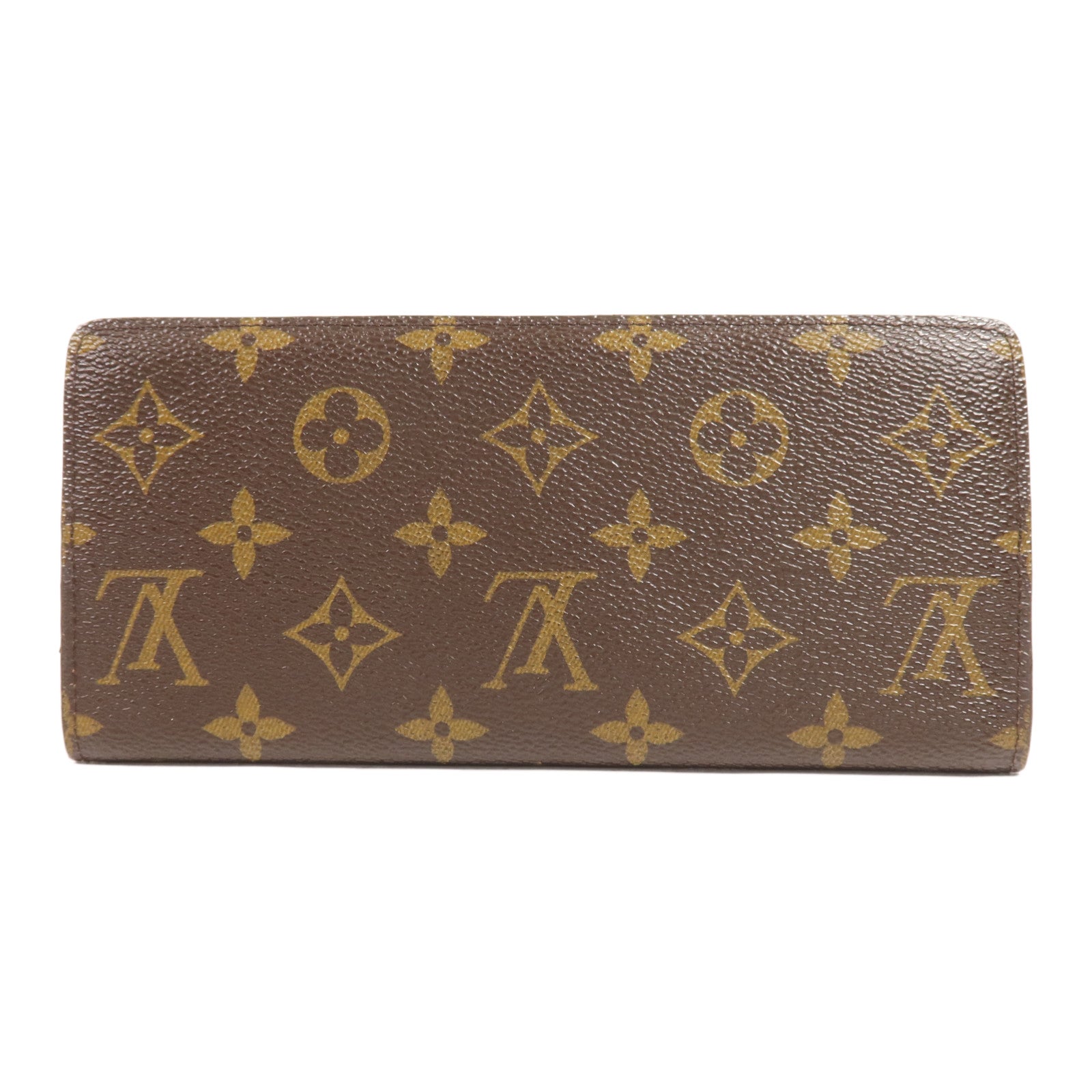 LOUIS VUITTON Monogram Long Wallet金扣長錢包