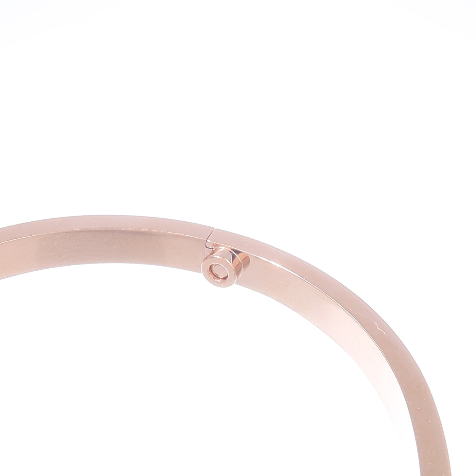 CARTIER 18K玫瑰金Love Bracelet Small Model Full Diamonds鑽石手鐲