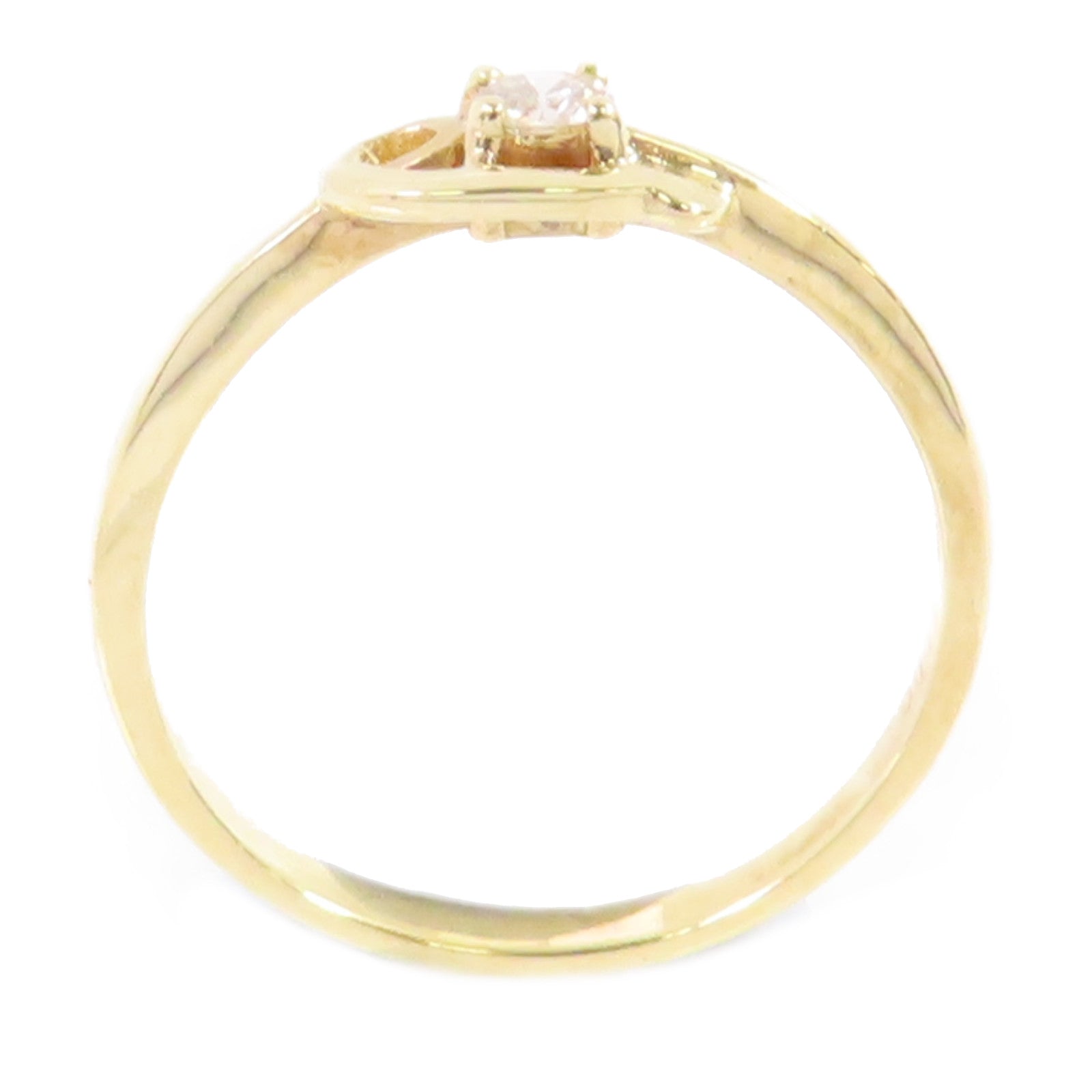 JEWELRY 【激減優惠】18K黃金/鑽石Diamond Ring戒指US#6