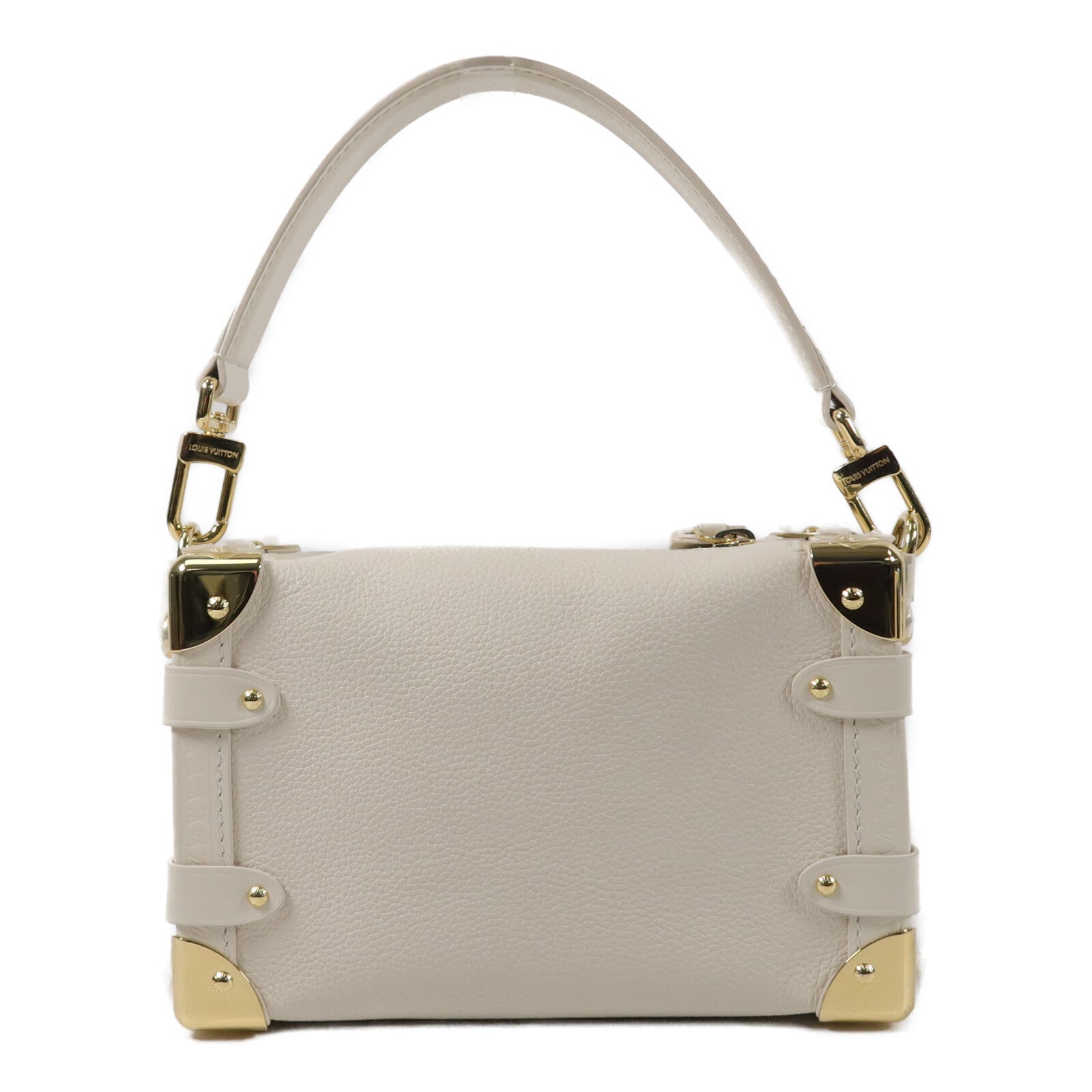 LOUIS VUITTON 牛皮皮革Side Trunk PM手挽肩背兩用袋
