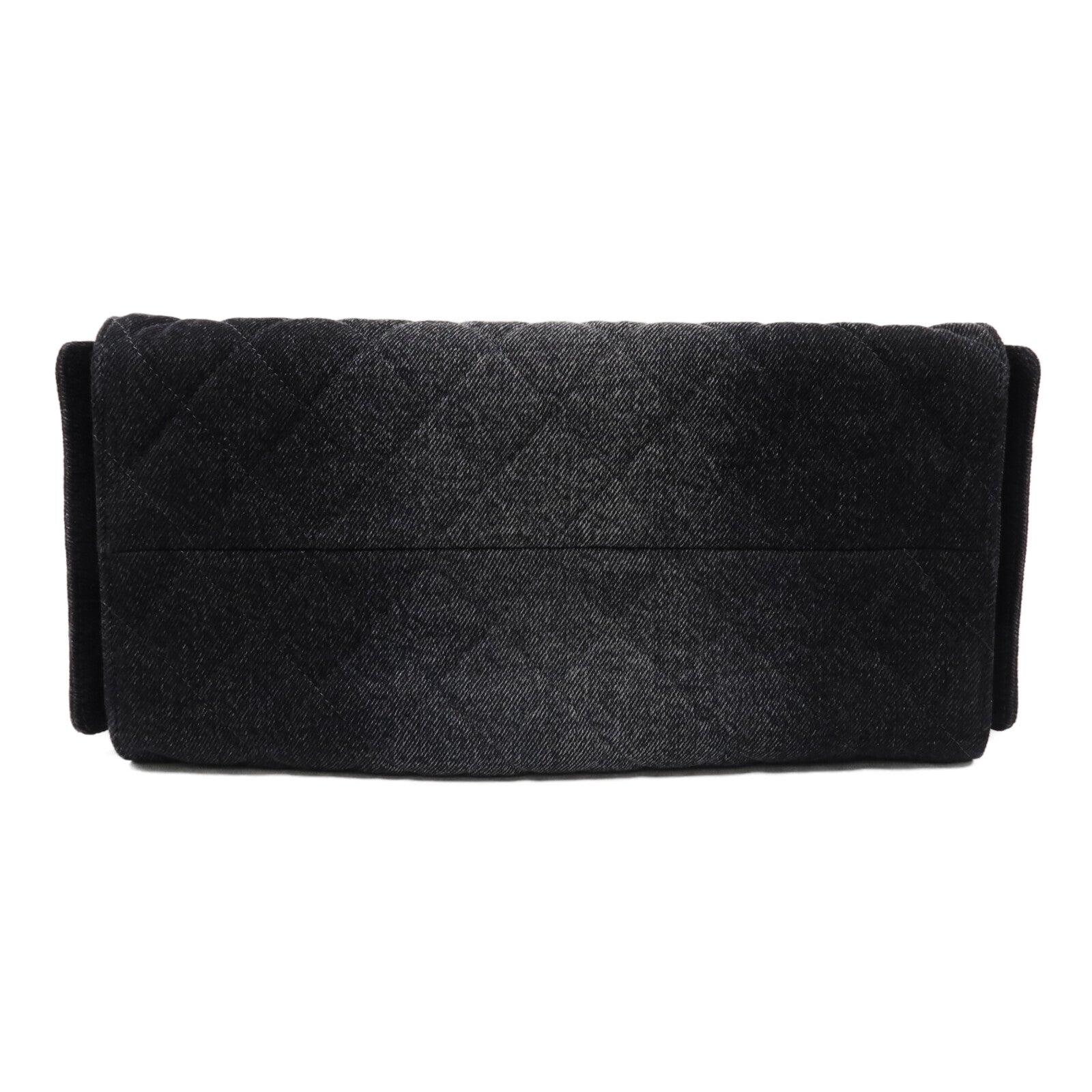 CHANEL 牛仔布Chanel 25 Medium鏈帶肩背袋