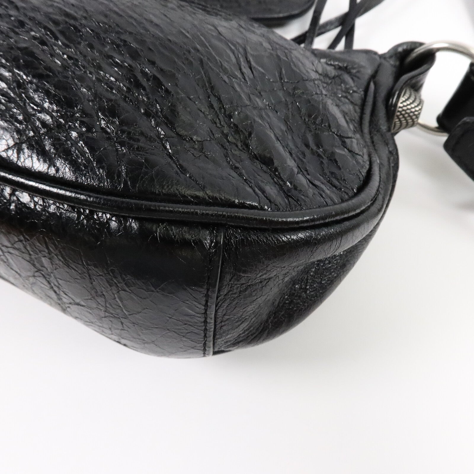 BALENCIAGA 羊皮皮革Le Cagole XS肩背袋