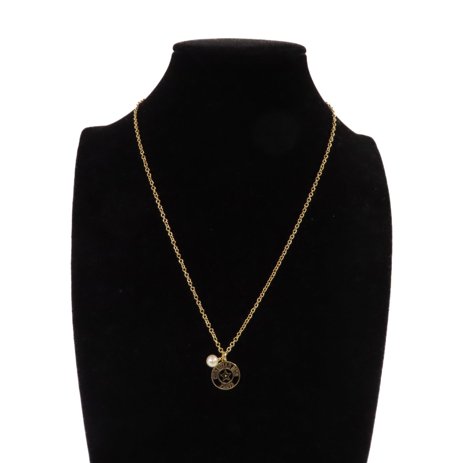 Dior 金屬/仿珍珠Necklace項鏈