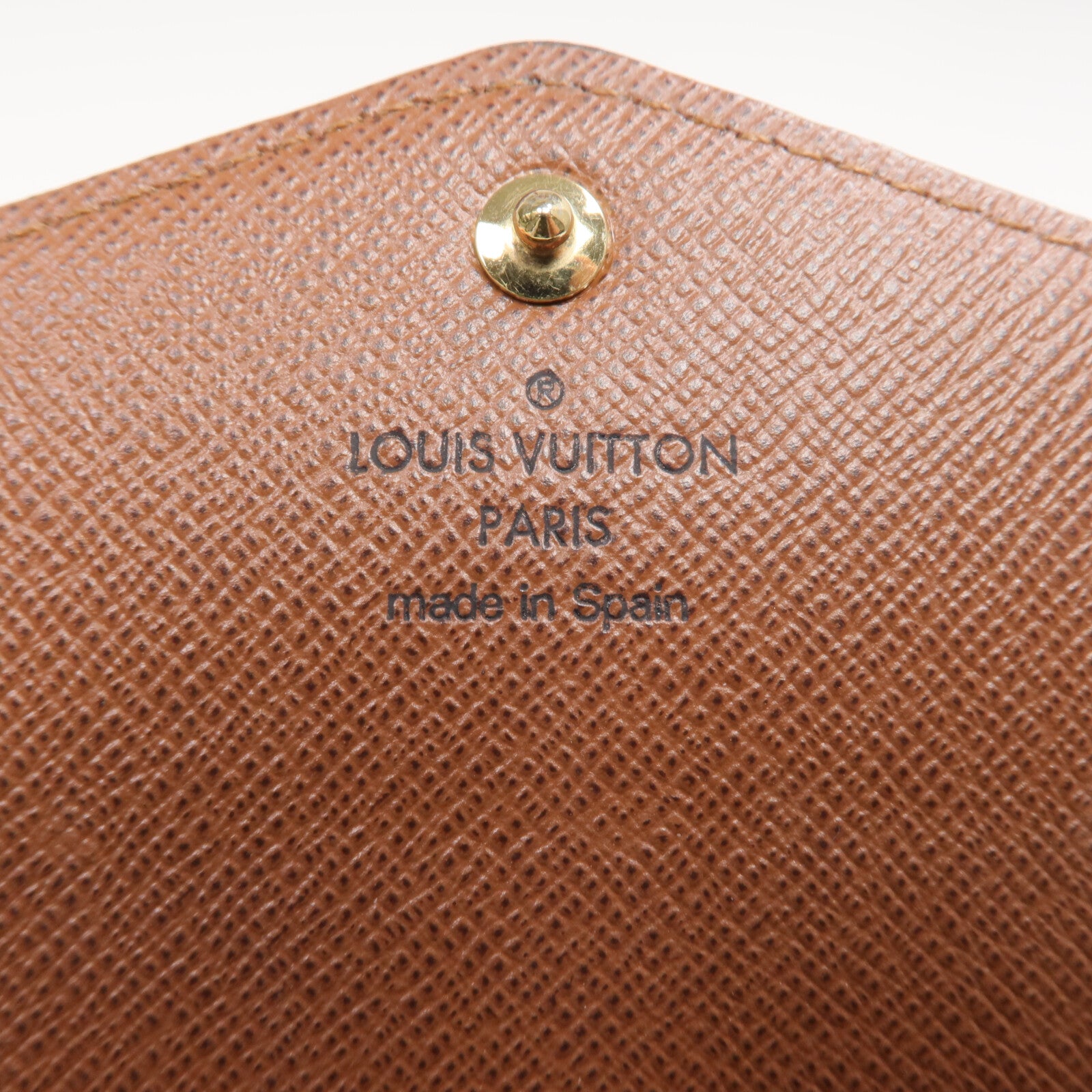 LOUIS VUITTON Monogram Portefeuille Sarah金扣長錢包