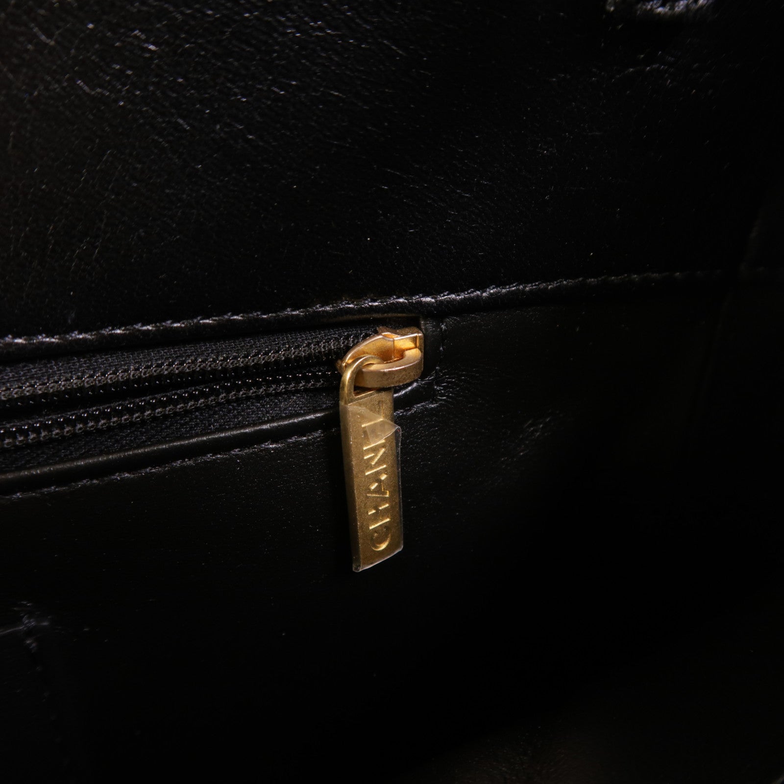 CHANEL 羊皮皮革2 Way Shoulder金扣手挽肩背兩用袋
