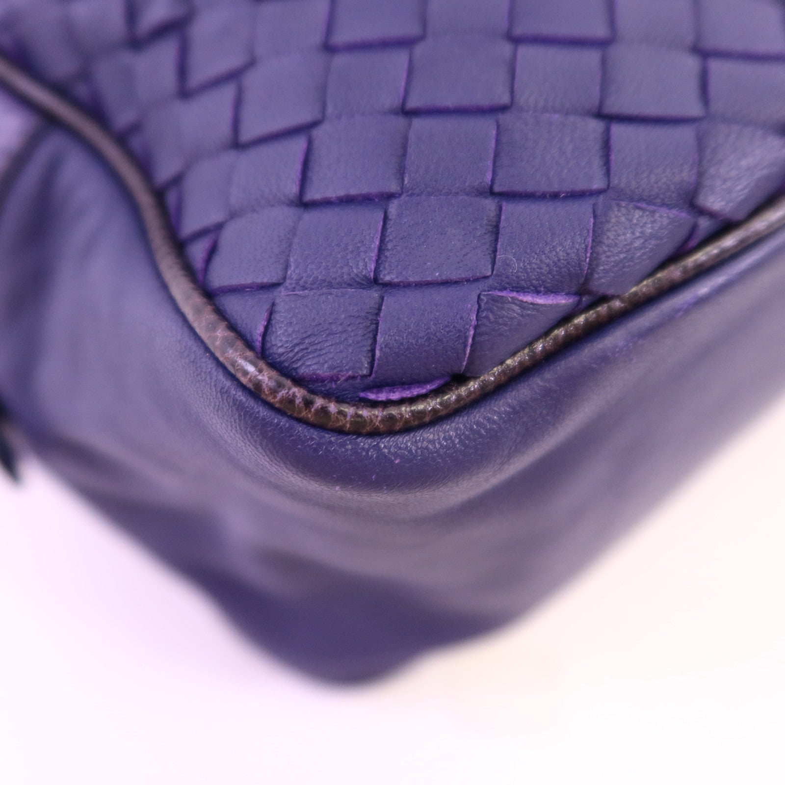 BOTTEGA VENETA 織紋皮革Shoulder Bag鏈帶肩背袋