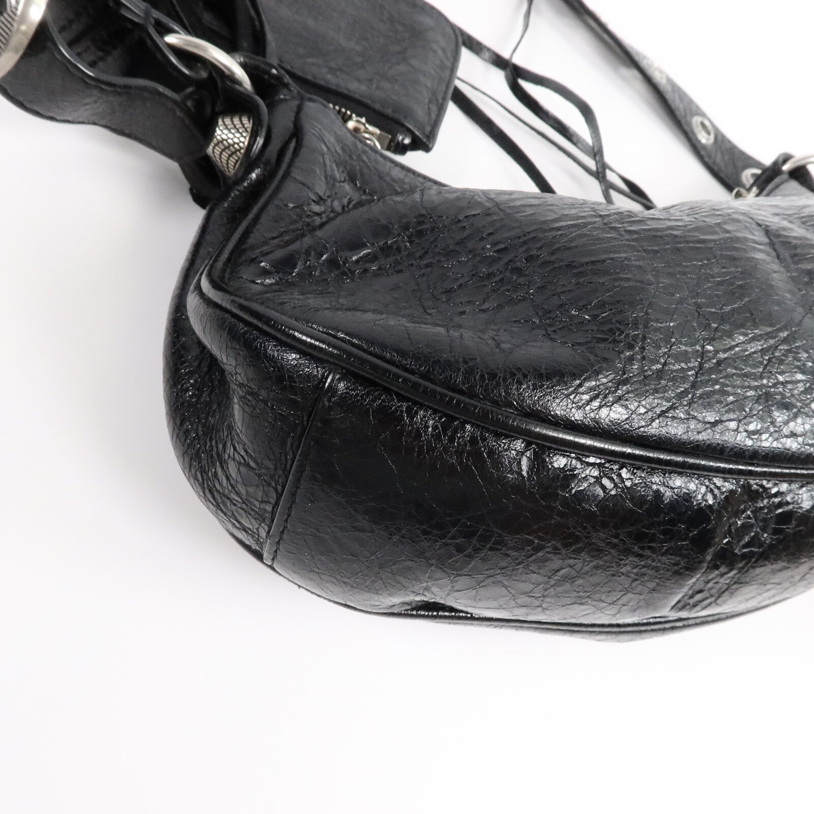 BALENCIAGA 羊皮皮革Le Cagole XS肩背袋