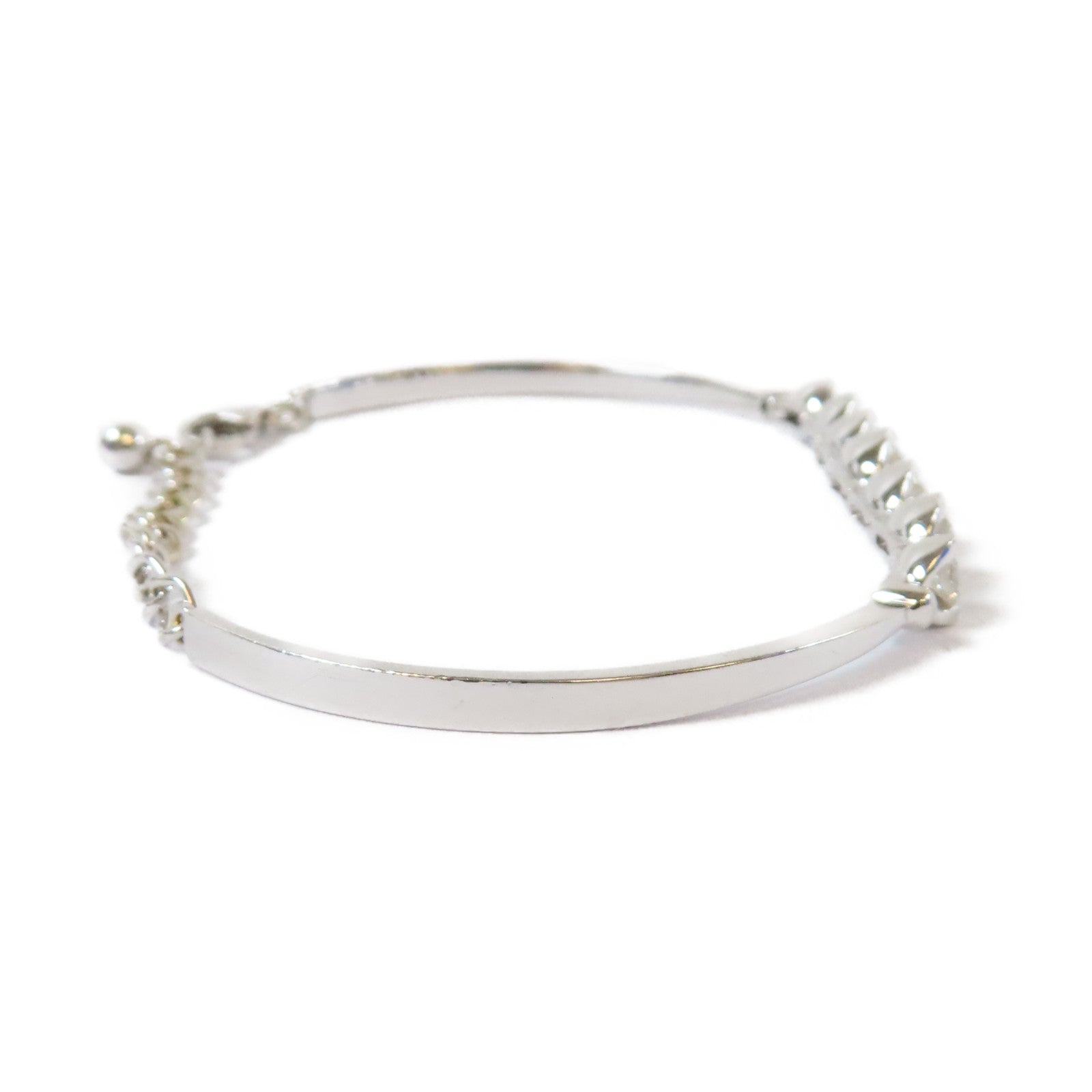 JEWELRY 【激減優惠】18K白金Diamond Bracelet0.31ct/0.875ct 鑽石手鏈#16.75cm