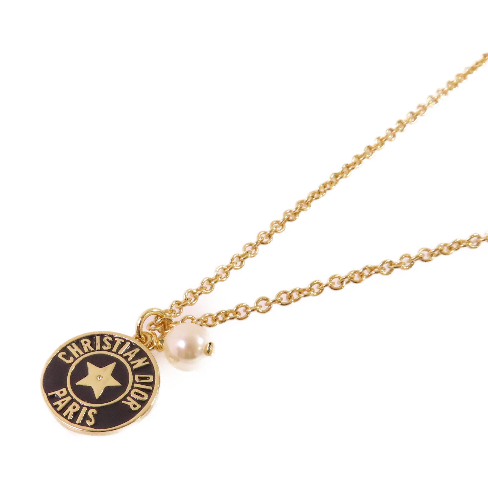 Dior 金屬/仿珍珠Necklace項鏈