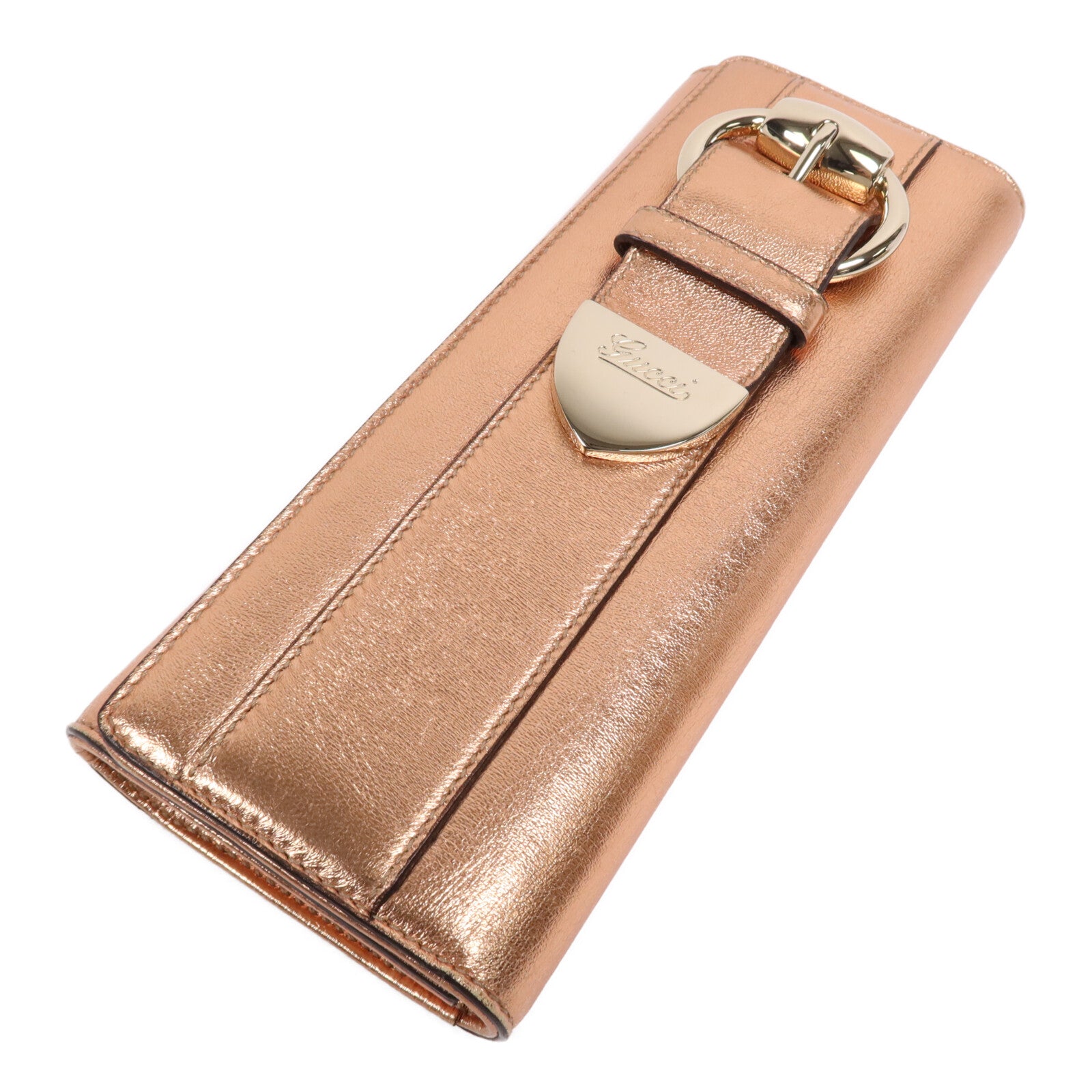 GUCCI 牛皮皮革Clutch金扣手拿包