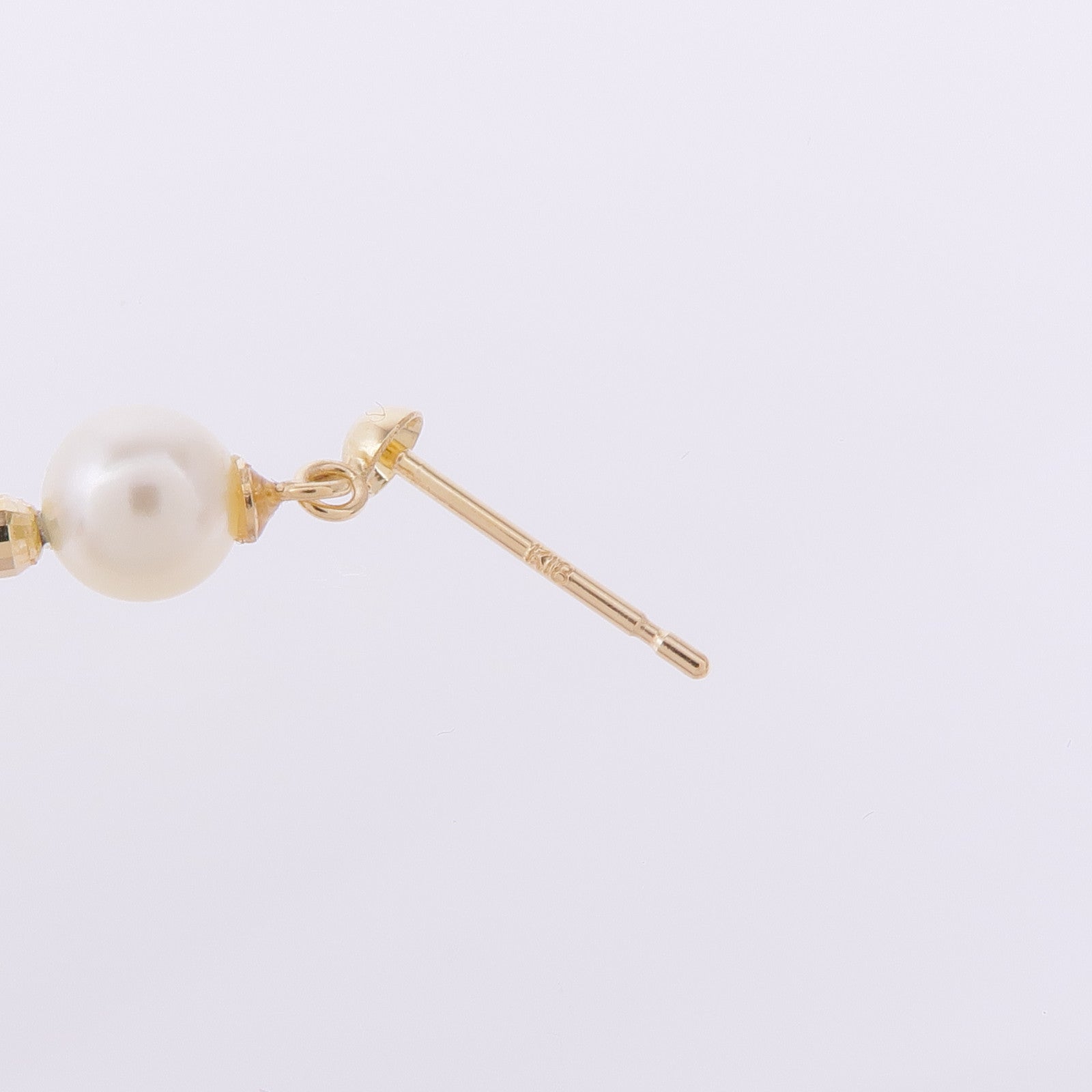 JEWELRY 18K黃金Pearl Earrings珍珠耳環