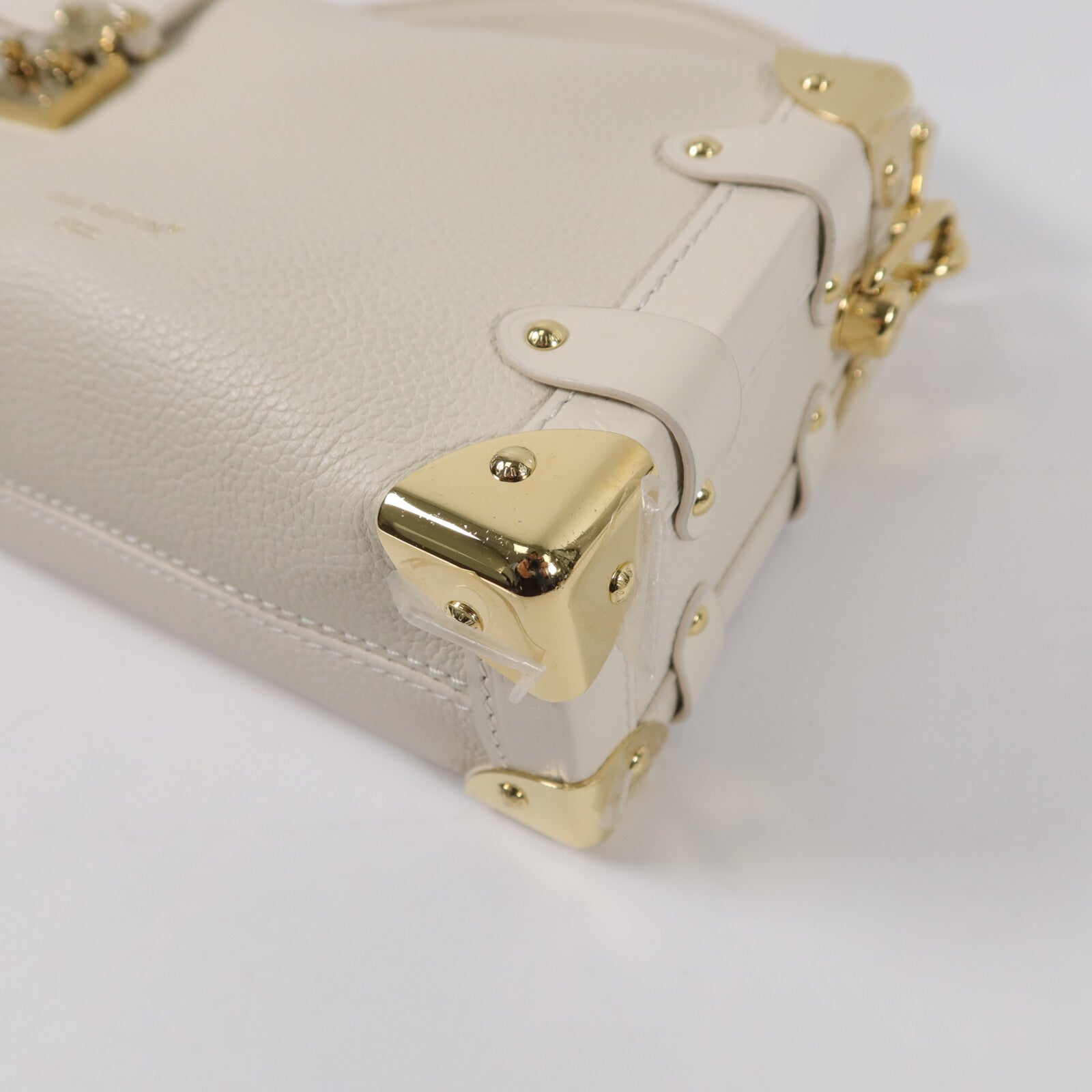 LOUIS VUITTON 牛皮皮革Side Trunk PM手挽肩背兩用袋