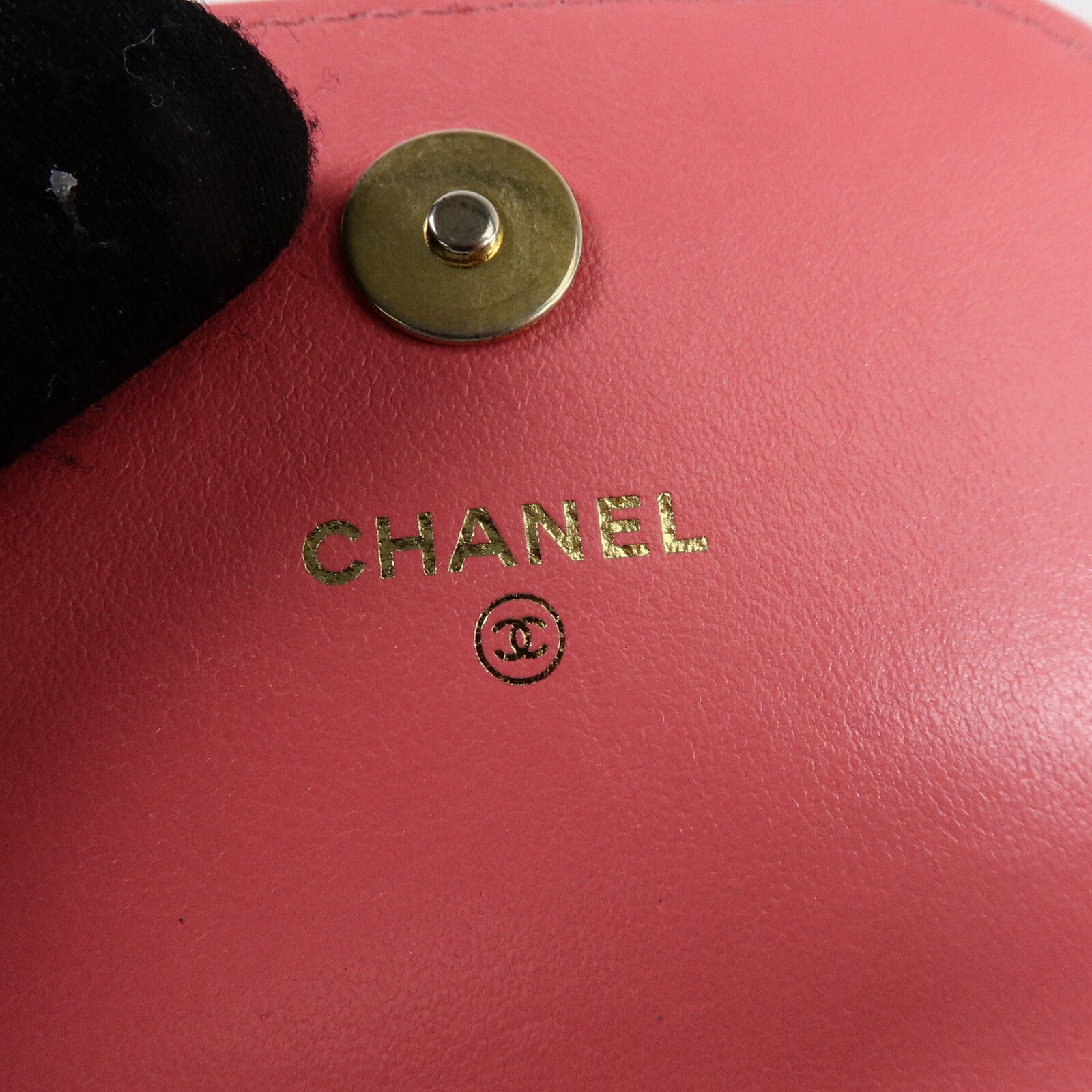 CHANEL 羊皮皮革C19 Phone Holder手挽肩背兩用袋