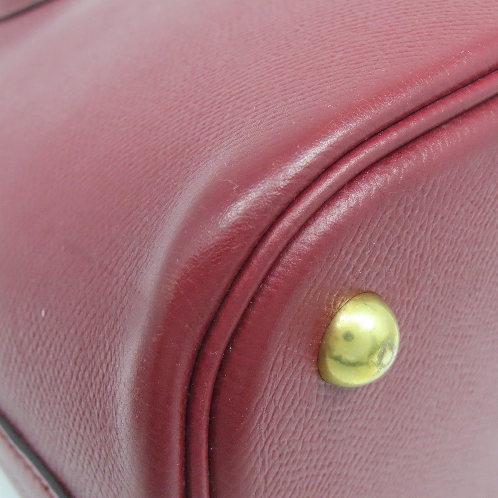 HERMES Veau Epsom皮革Bolide 31金扣手挽肩背兩用袋正紅色