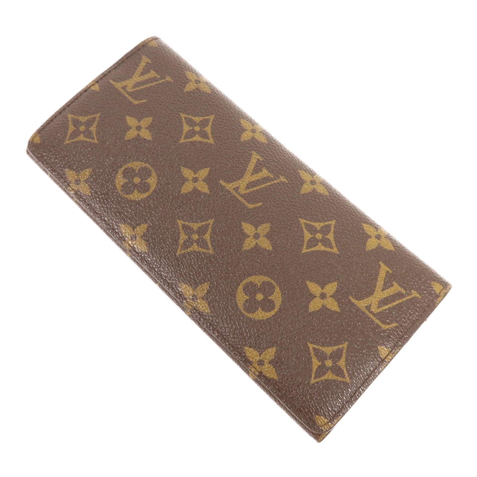 LOUIS VUITTON Monogram Long Wallet金扣長錢包