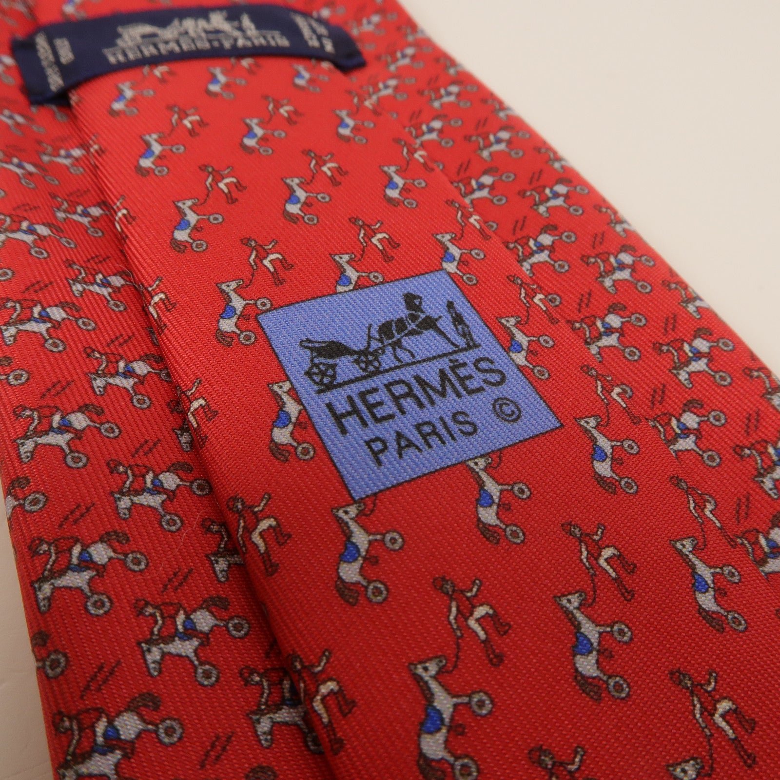 HERMES 絲質Necktie領帶