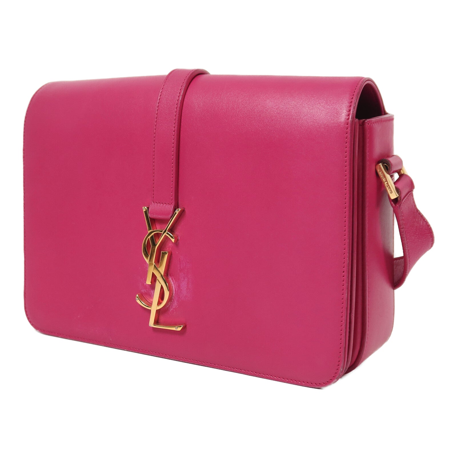 SAINT LAURENT 牛皮皮革Classic Universite金扣肩背袋