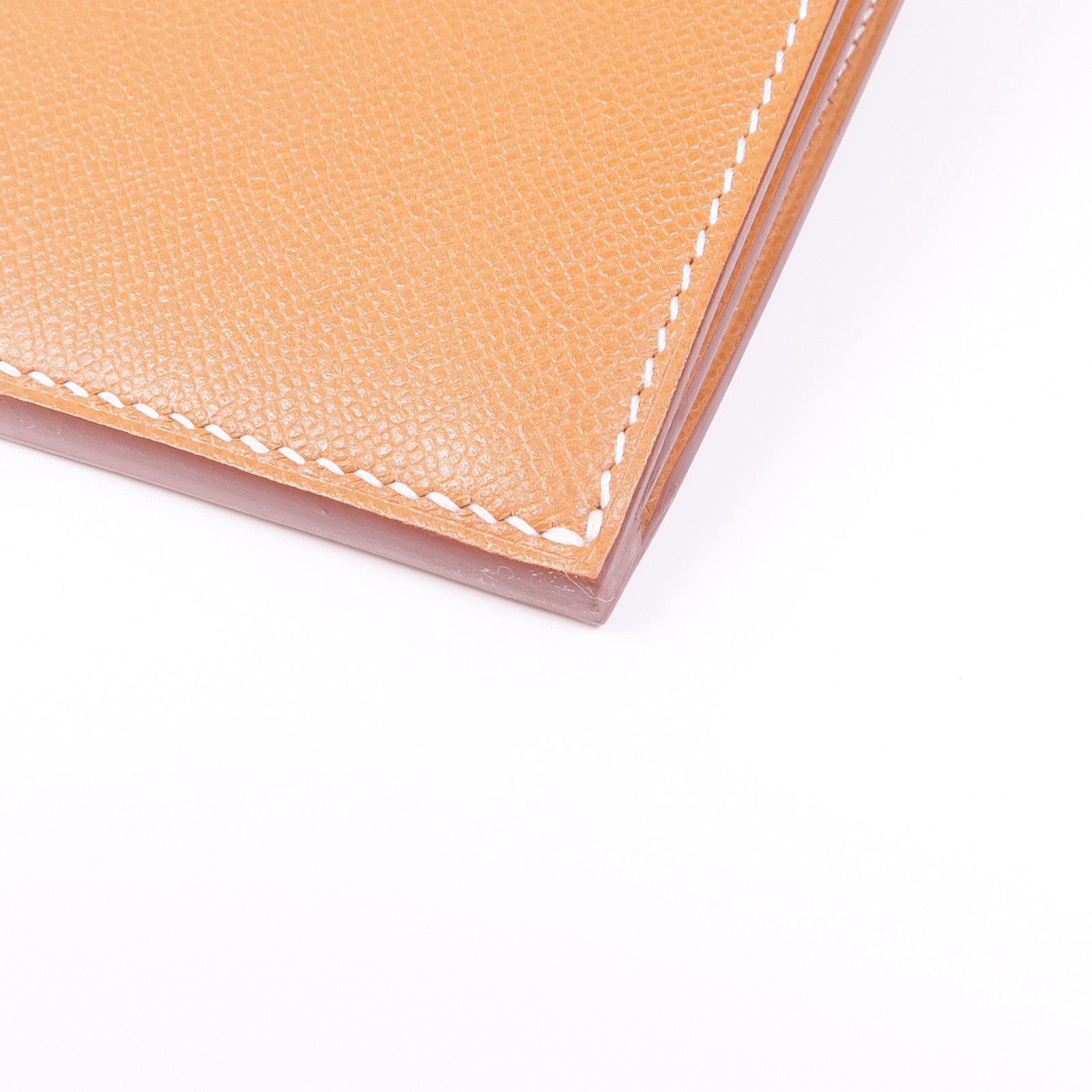 HERMES 【激減優惠】Epsom皮革Kelly Pocket Long Wallet金扣長錢包37 Gold