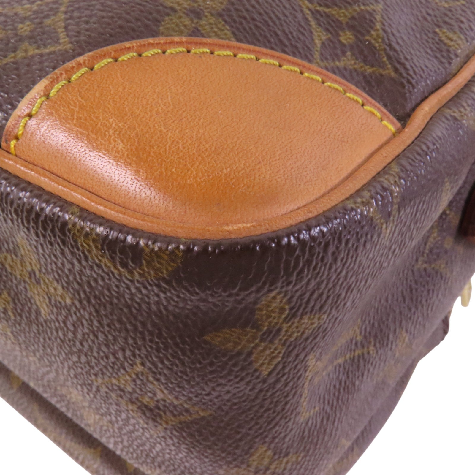 LOUIS VUITTON Monogram Nile金扣肩背袋