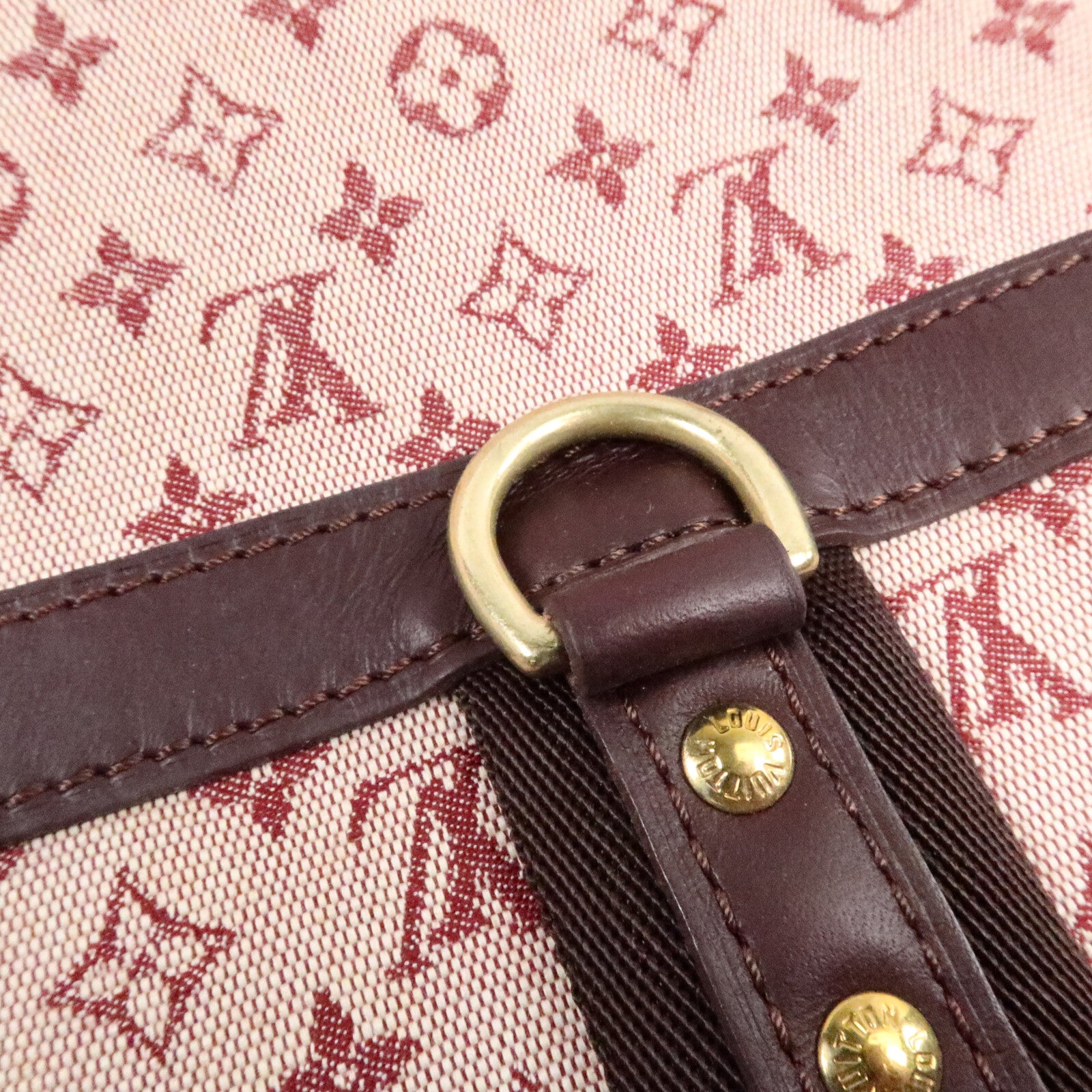 LOUIS VUITTON Monogram Mini Lin Josephine GM手挽袋