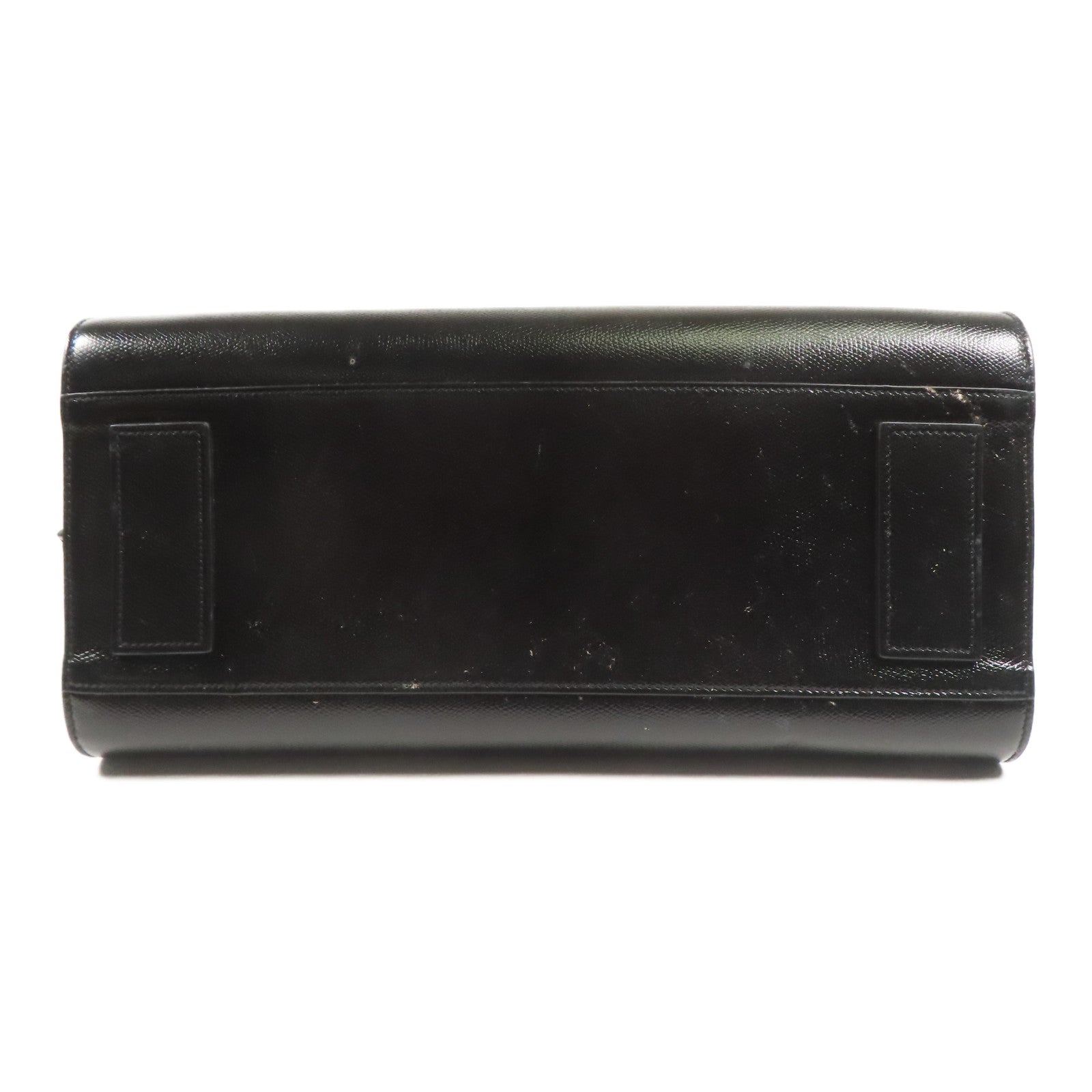 YVES SAINT LAURENT 牛皮皮革Shoulder Bag金扣手挽肩背兩用袋
