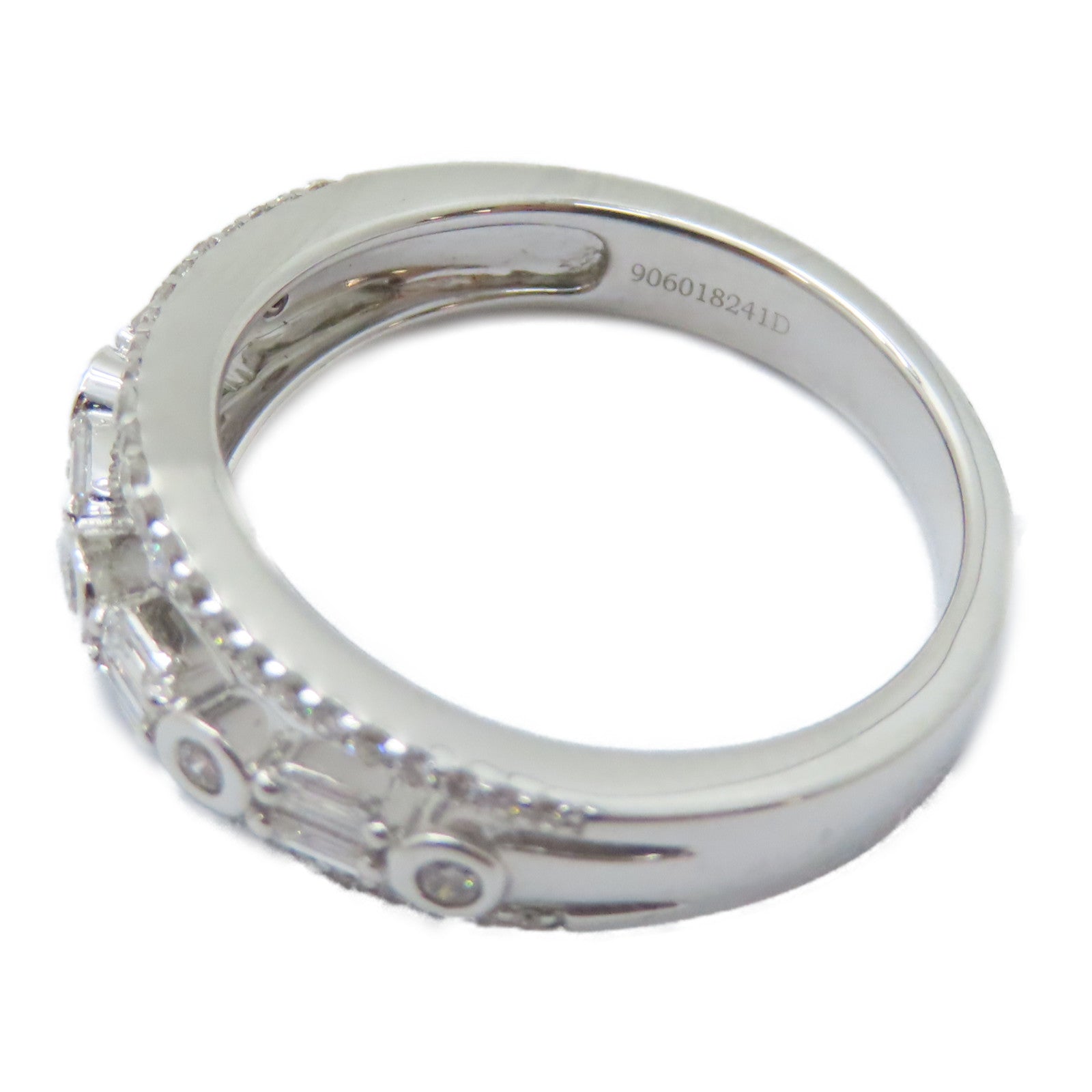 JEWELRY 【激減優惠】18K白金Diamond Ring鑽石戒指US#7