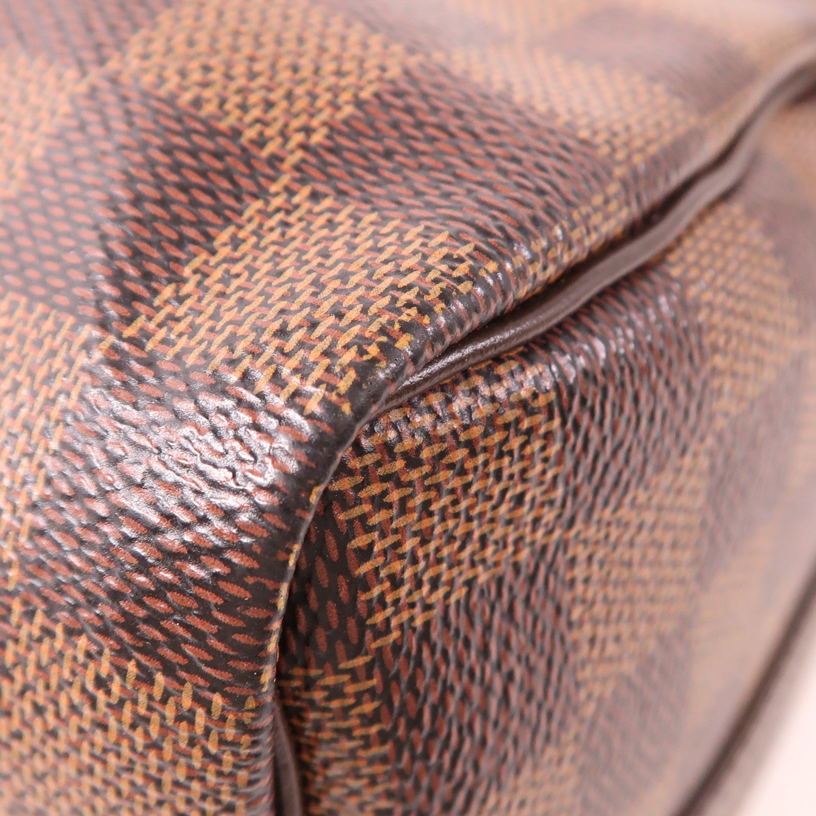 LOUIS VUITTON Damier Speedy Bandouliere 25金扣手挽肩背兩用袋