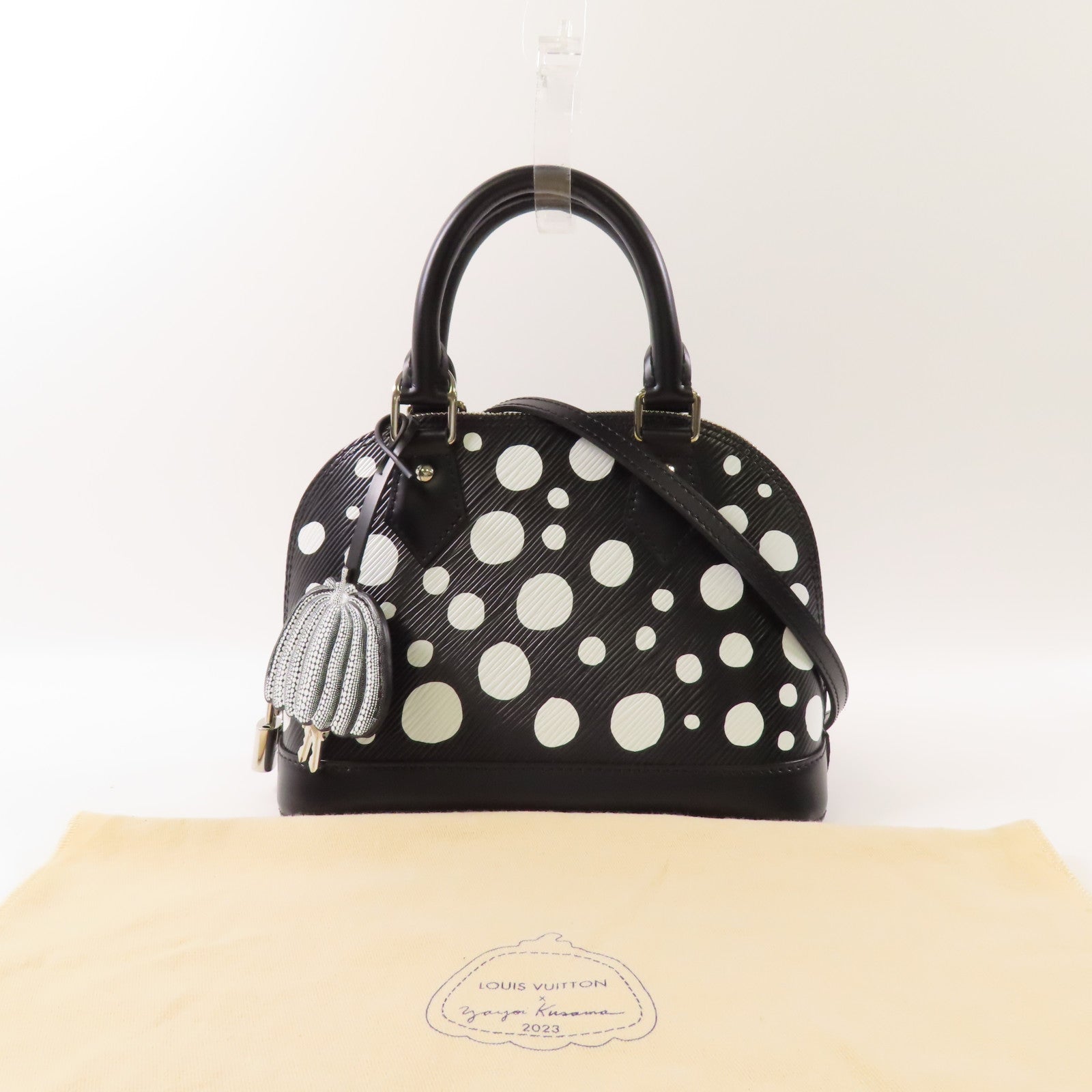LOUIS VUITTON Epi YK Alma BB銀扣手挽肩背兩用袋