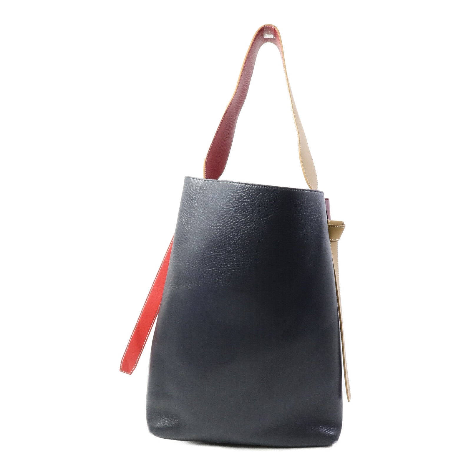 CELINE 牛皮皮革Twisted Cabas肩背袋