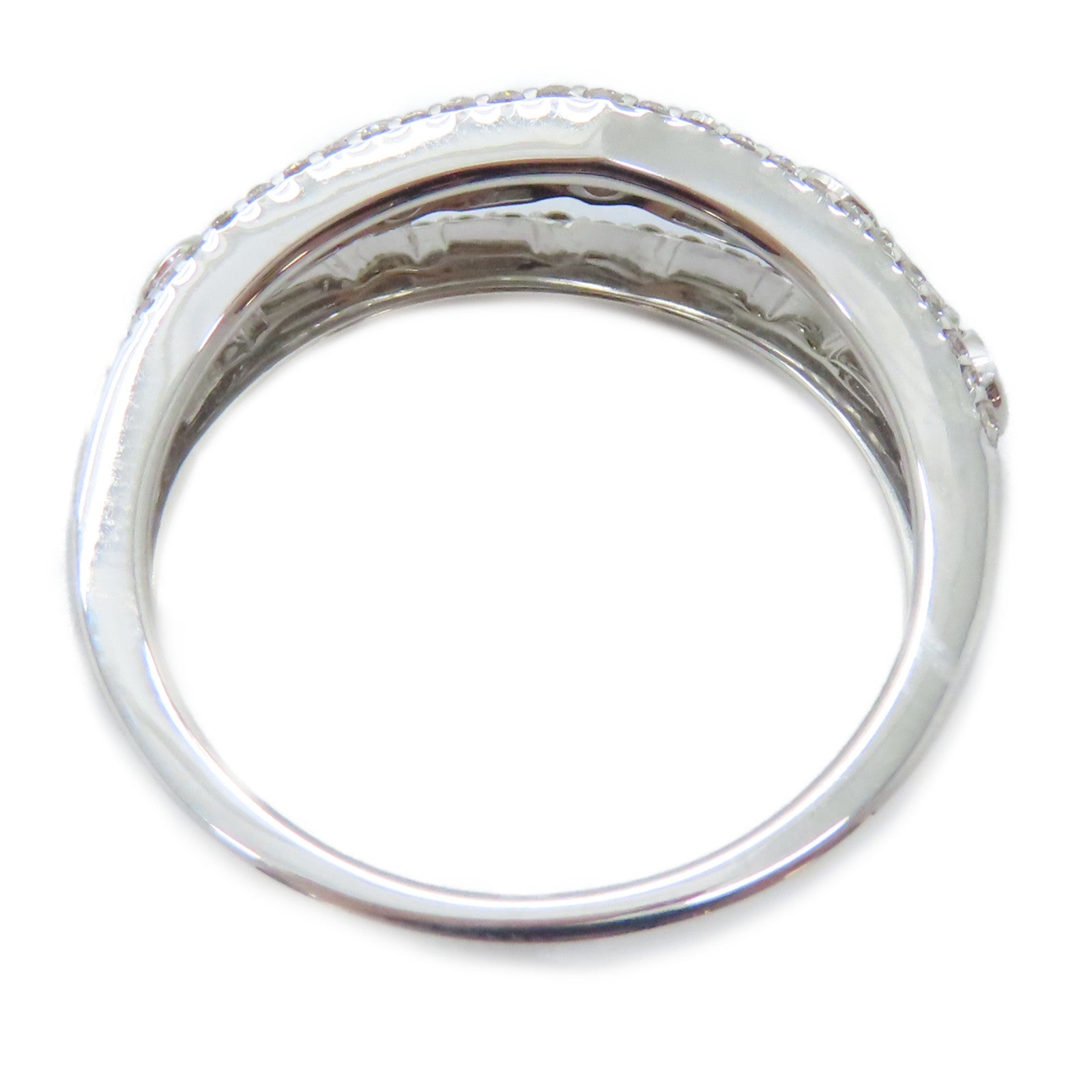 JEWELRY 【激減優惠】18K白金Diamond Ring鑽石戒指US#7